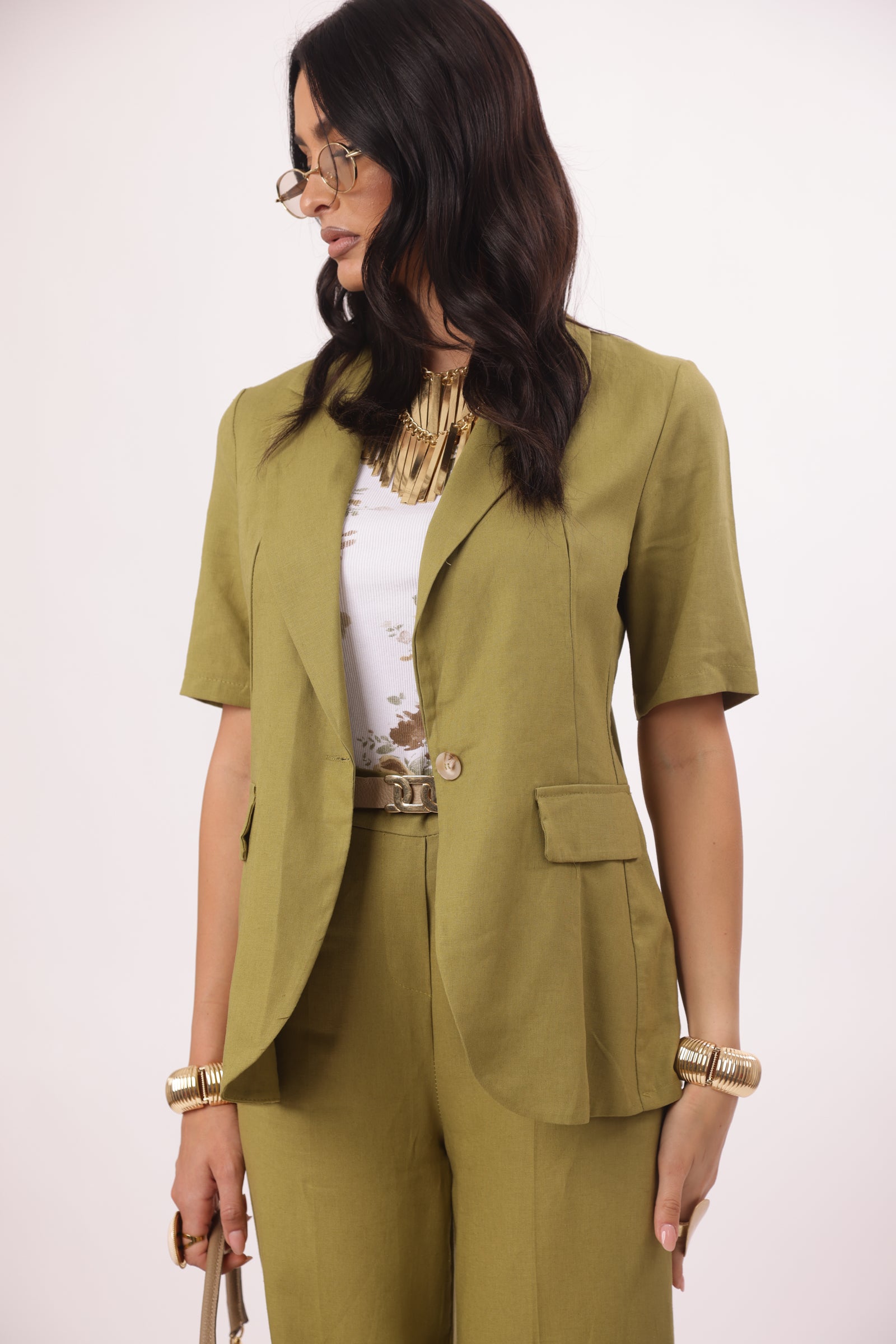 Giacca Elisabeth Verde|Colore:Verde