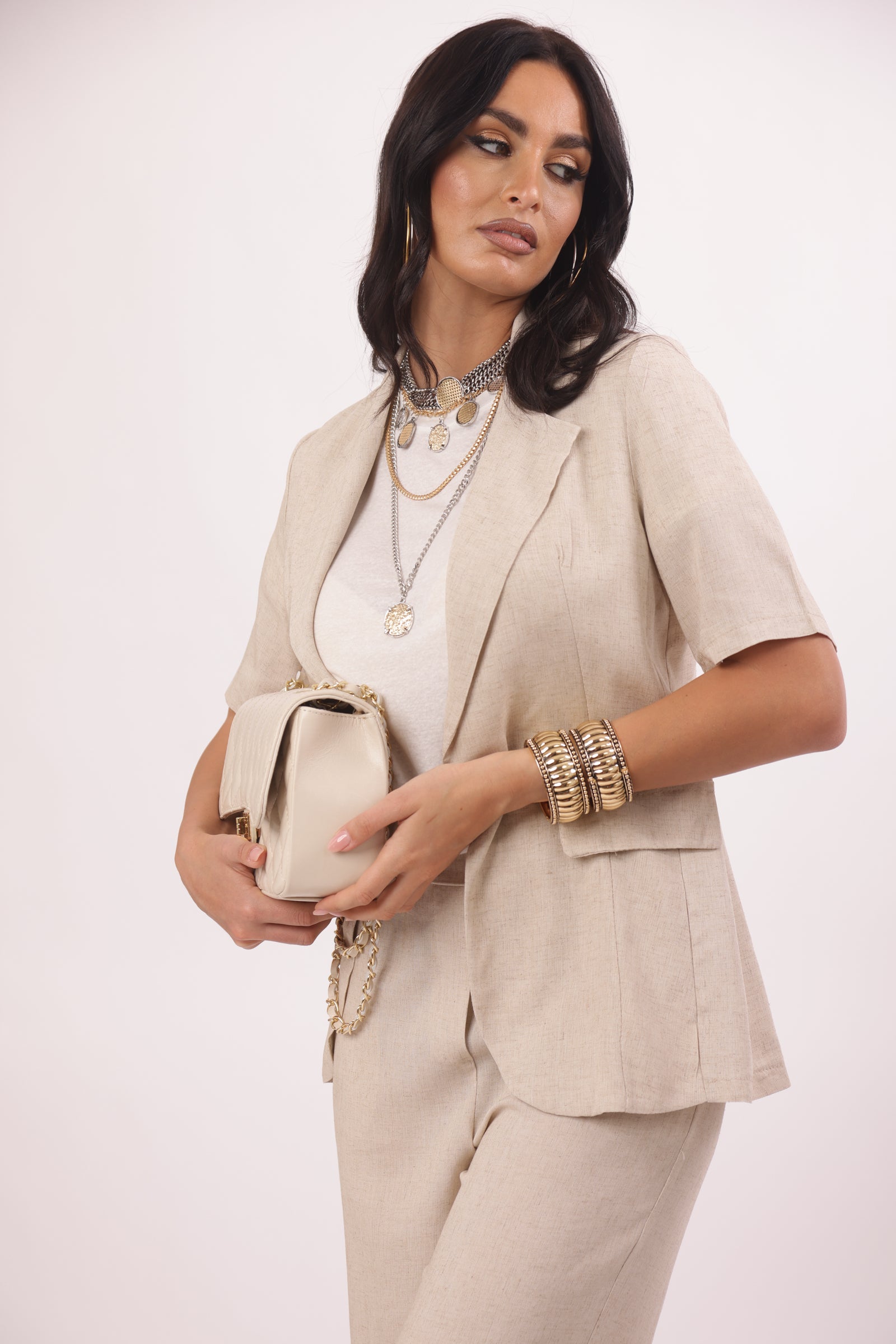 Giacca Elisabeth Beige|Colore:Beige
