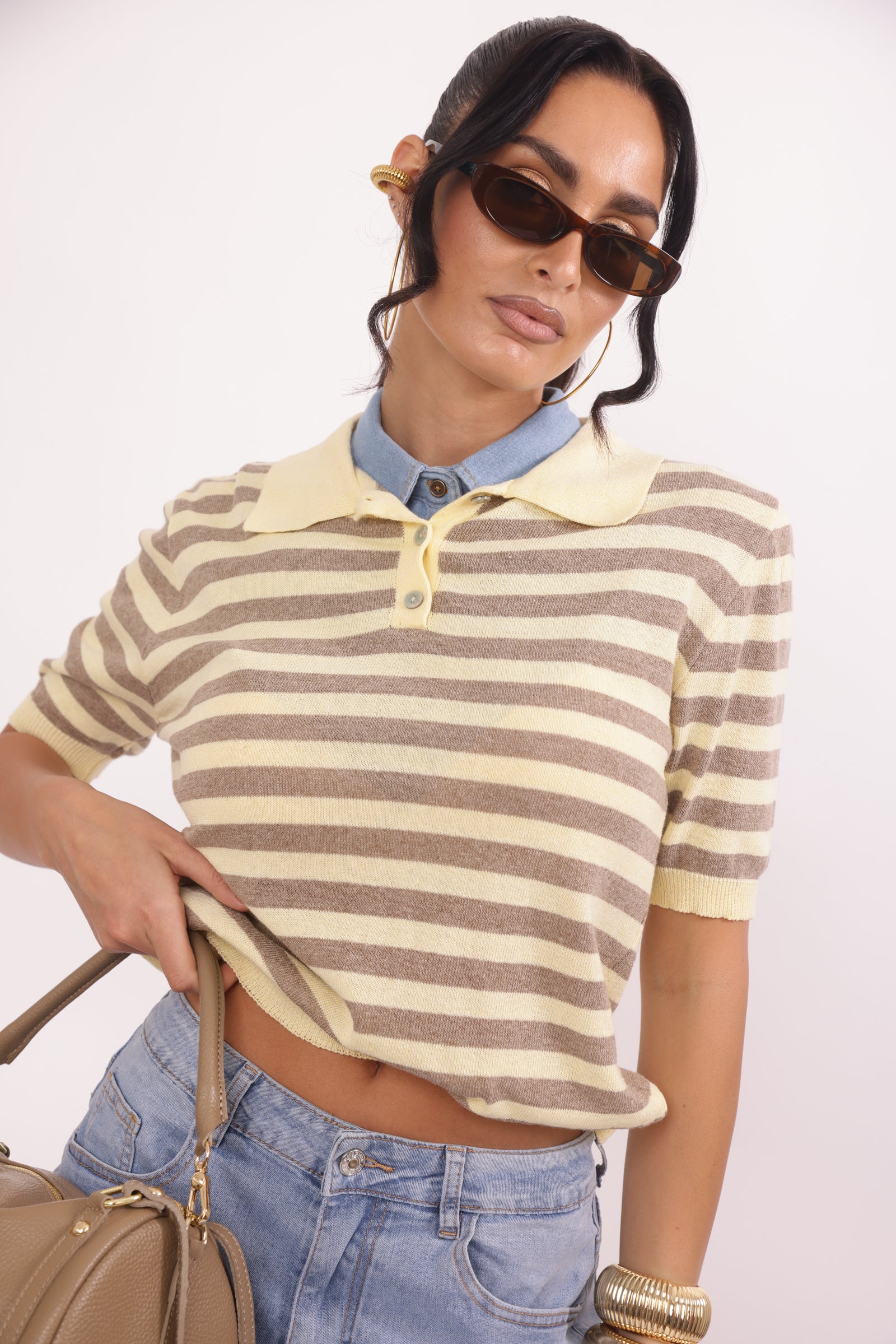 Maglia Kelly giallo|Colore:Giallo