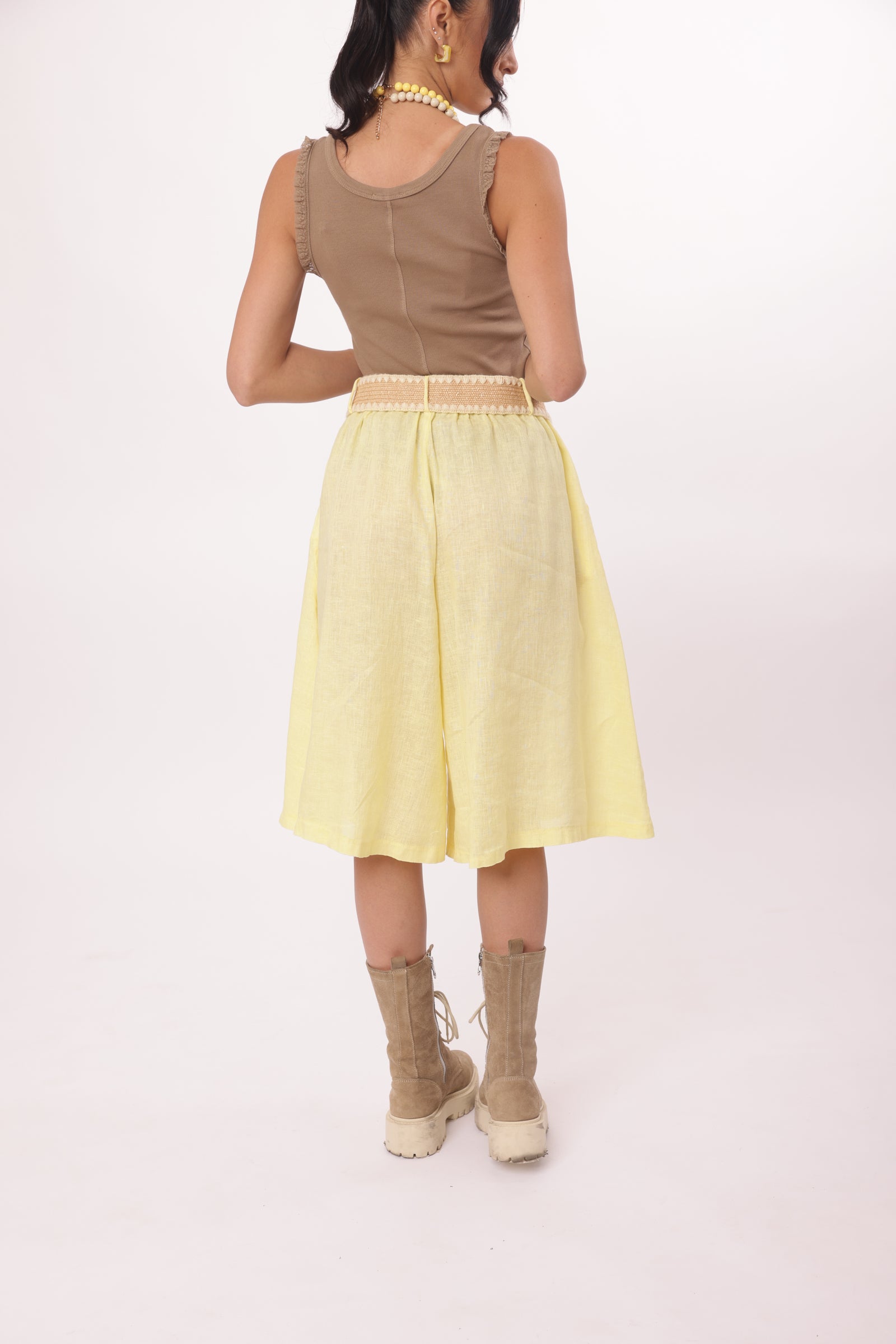 Pantagonna Midi Cinnamon giallo|Colore:Giallo
