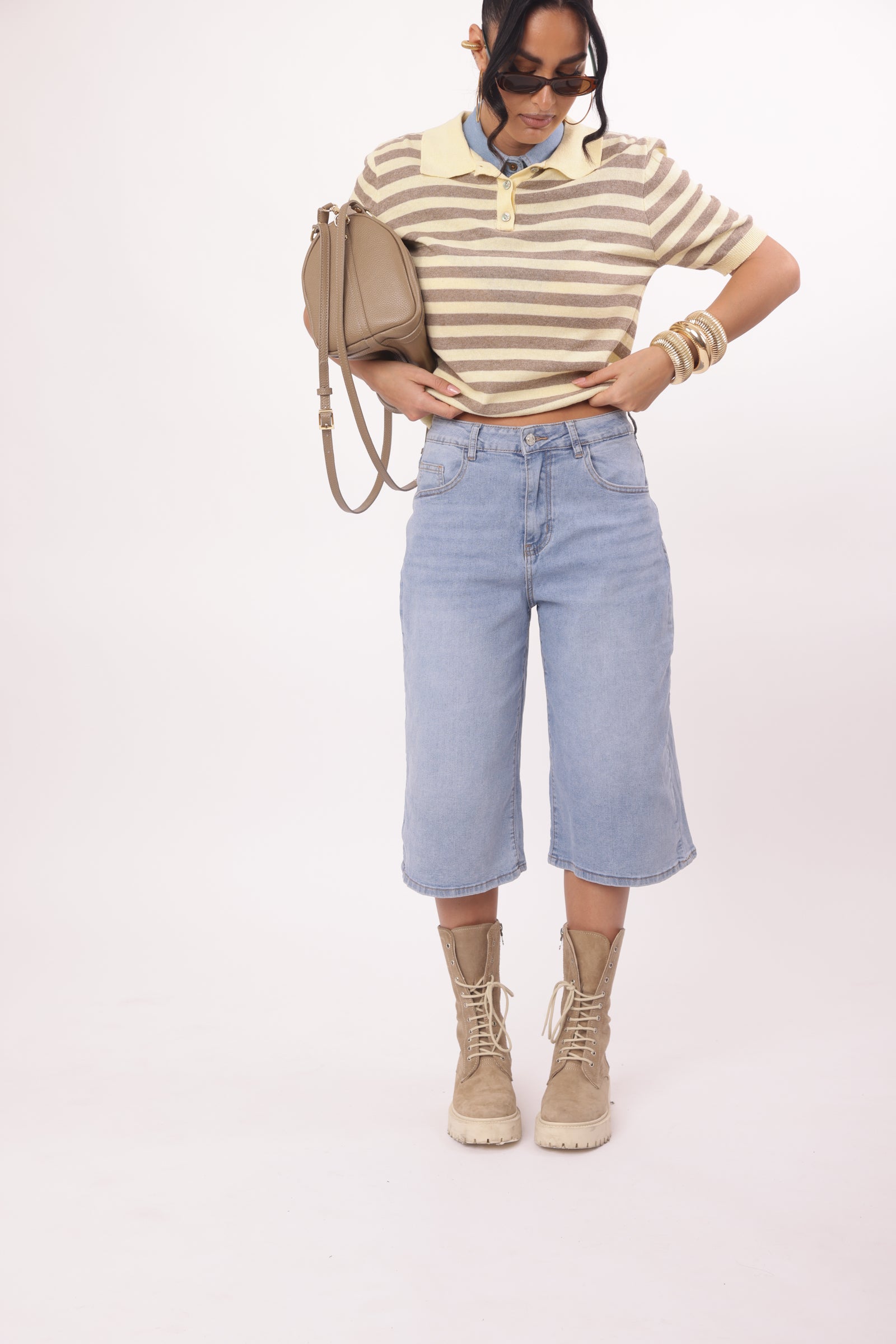 Bermuda Japan denim chiaro|Colore:Denim chiaro