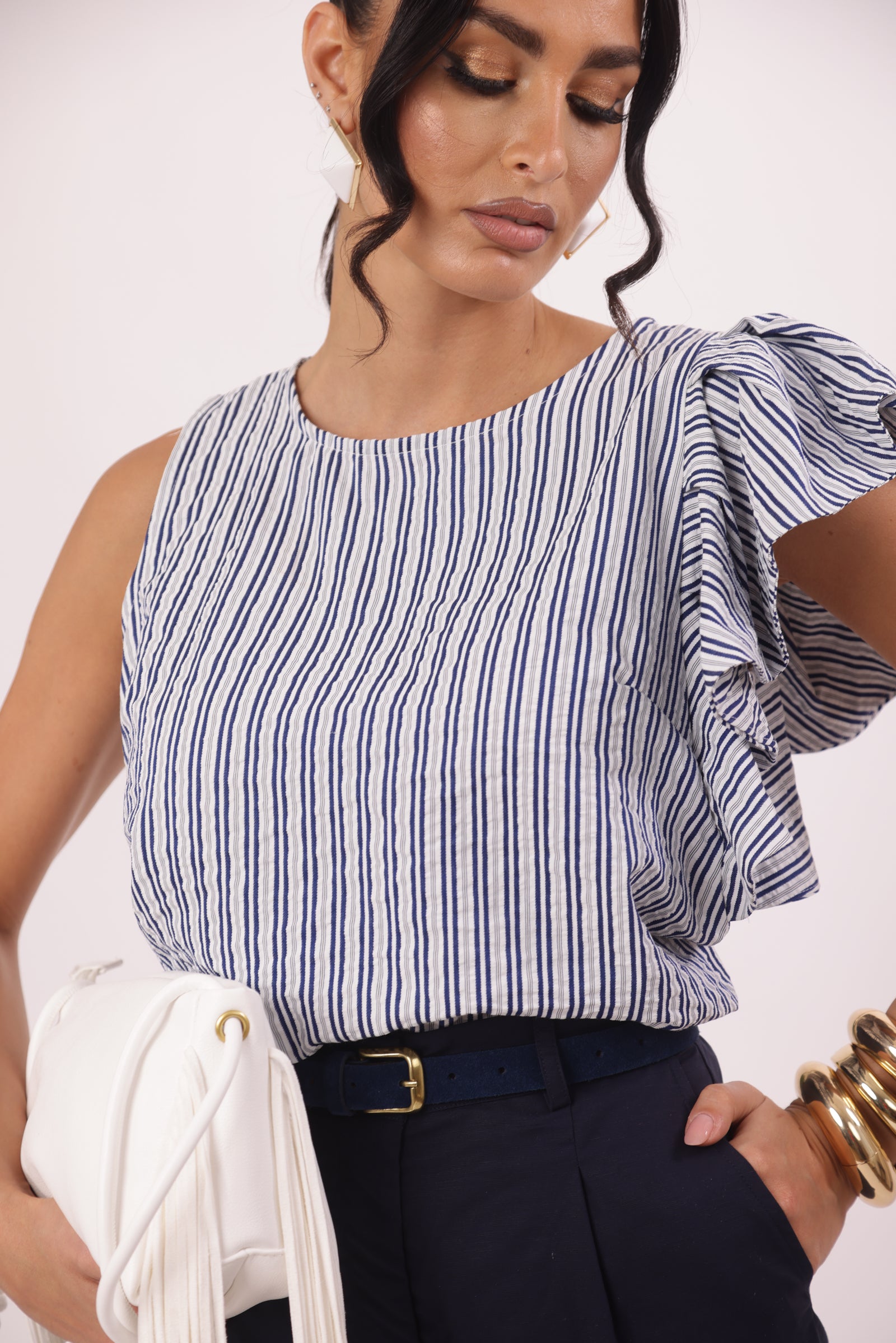 Blusa Portofino blu|Colore:Blu
