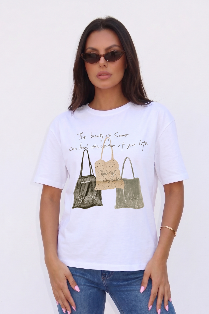 T-Shirt Boutique verde|Colore:Verde