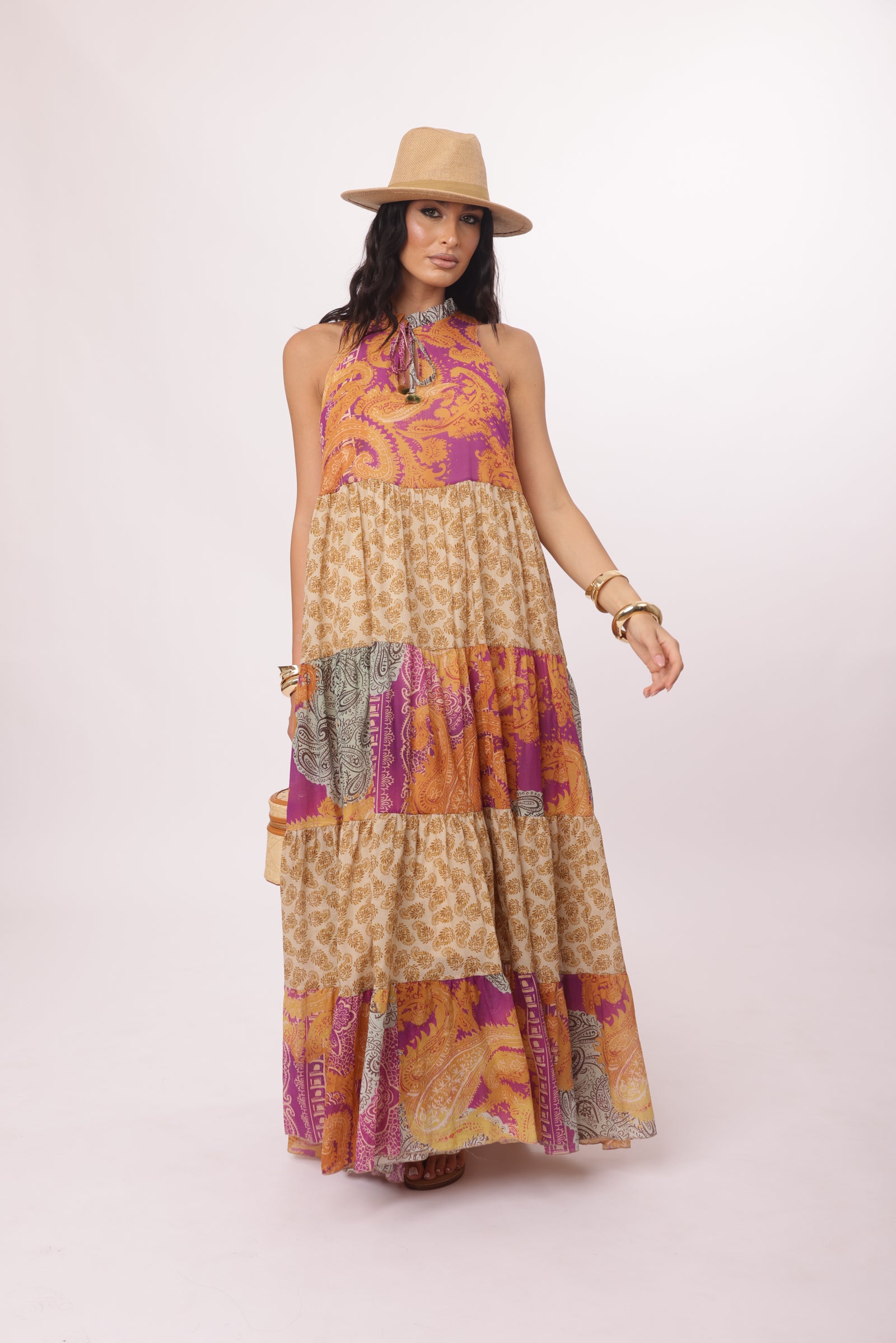 Abito Andalusa multicolore|Colore:Multicolore