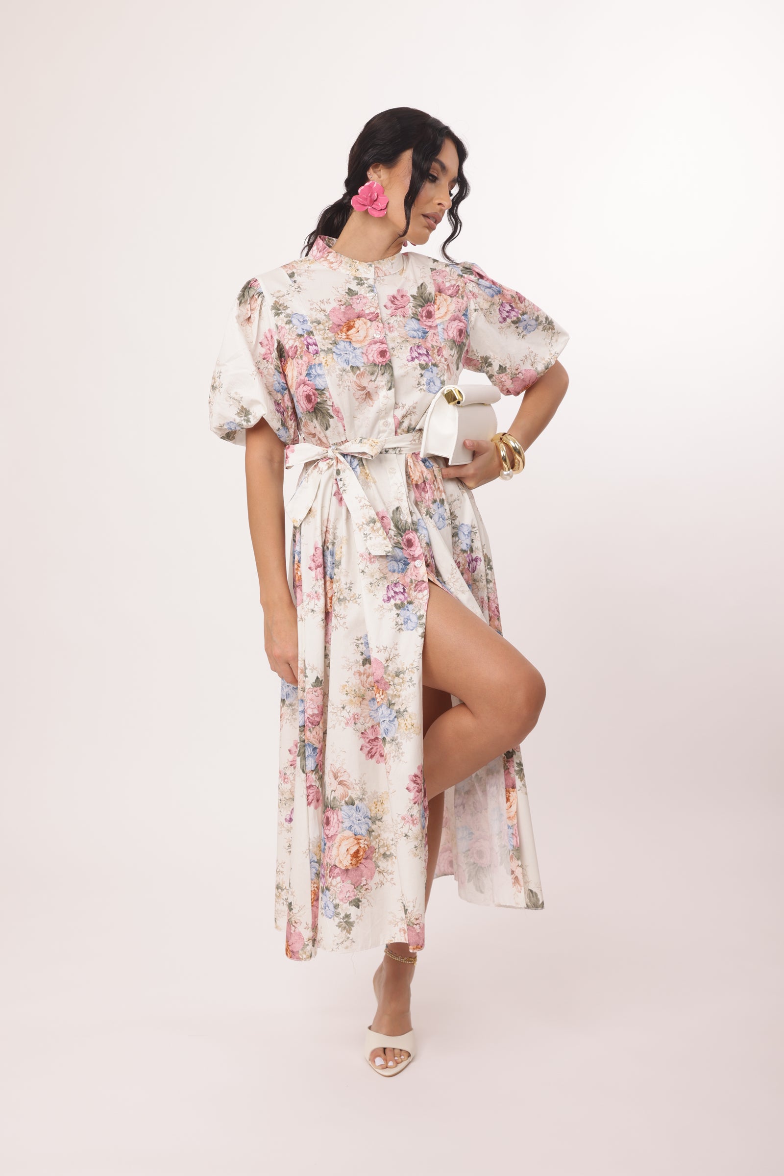 Chemisier Bonton panna|Colore:Panna