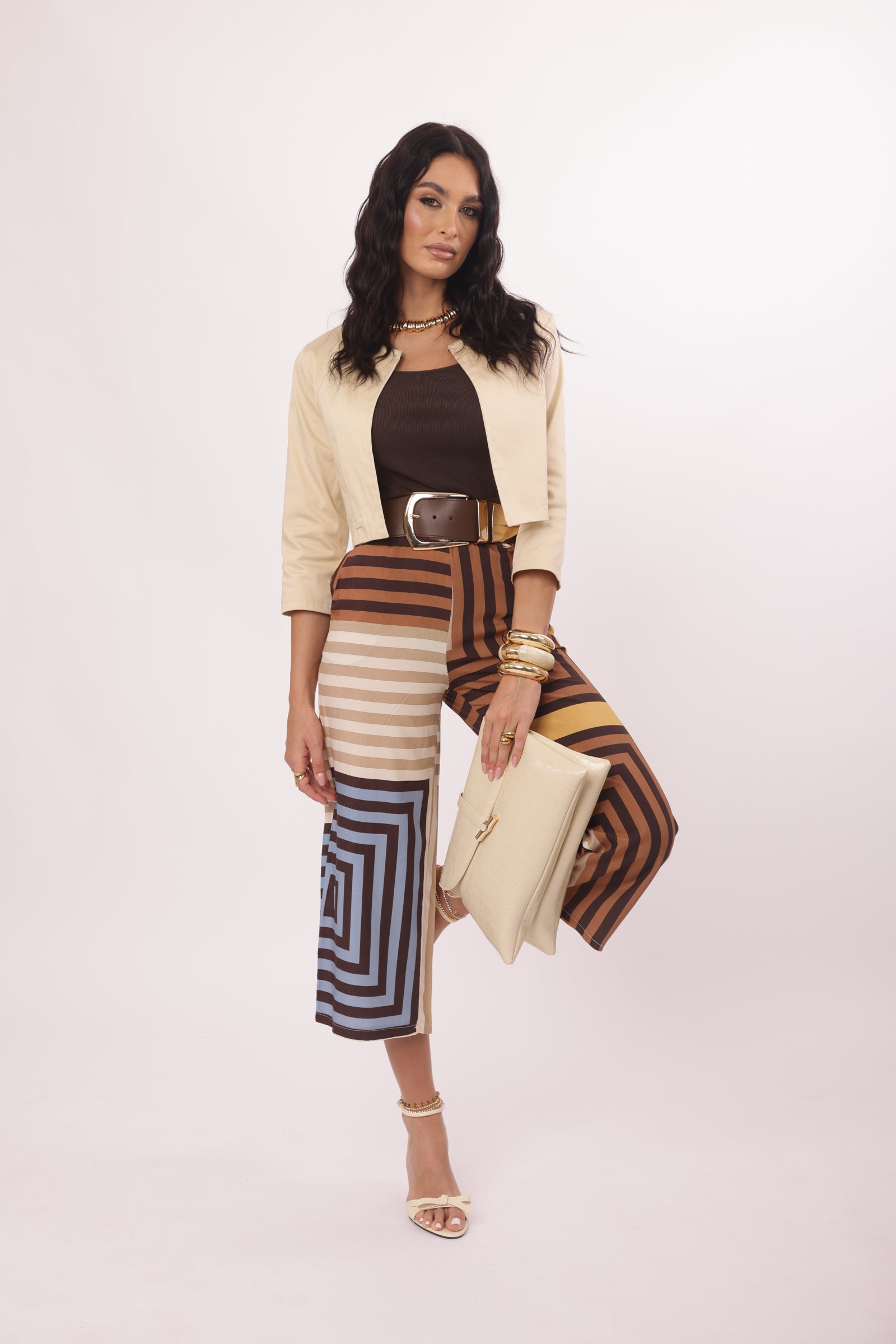 Pantalone Cuba beige|Colore:Beige