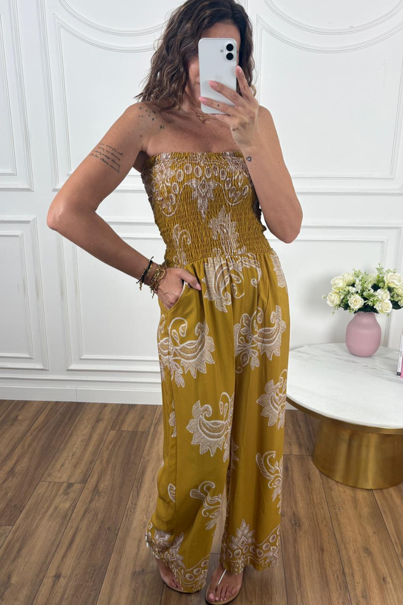 Tuta Giselle Ocra|Colore:Ocra
