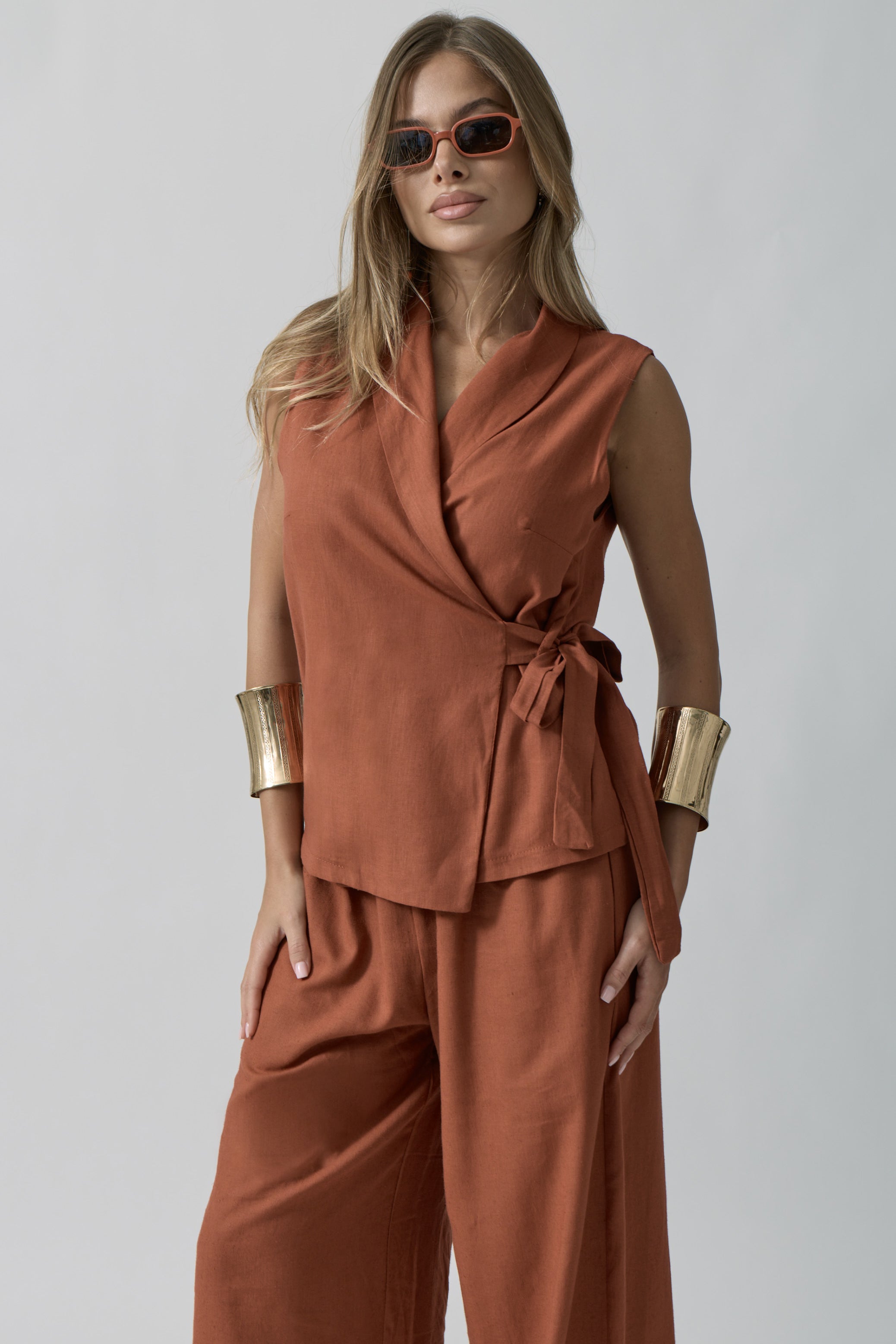 Coordinato Arabica coccio|Colore:Coccio