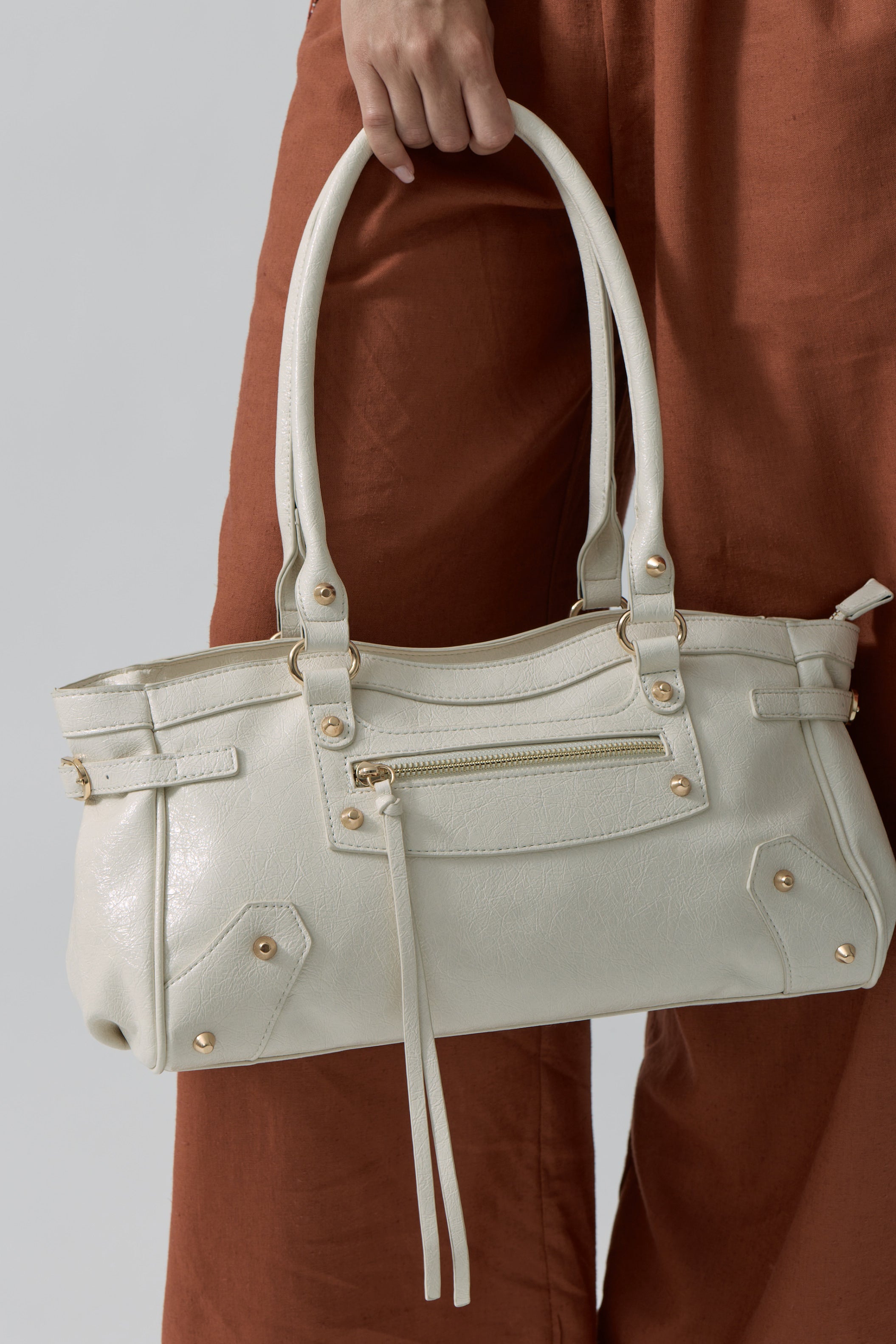 Borsa Amber panna|Colore:Panna