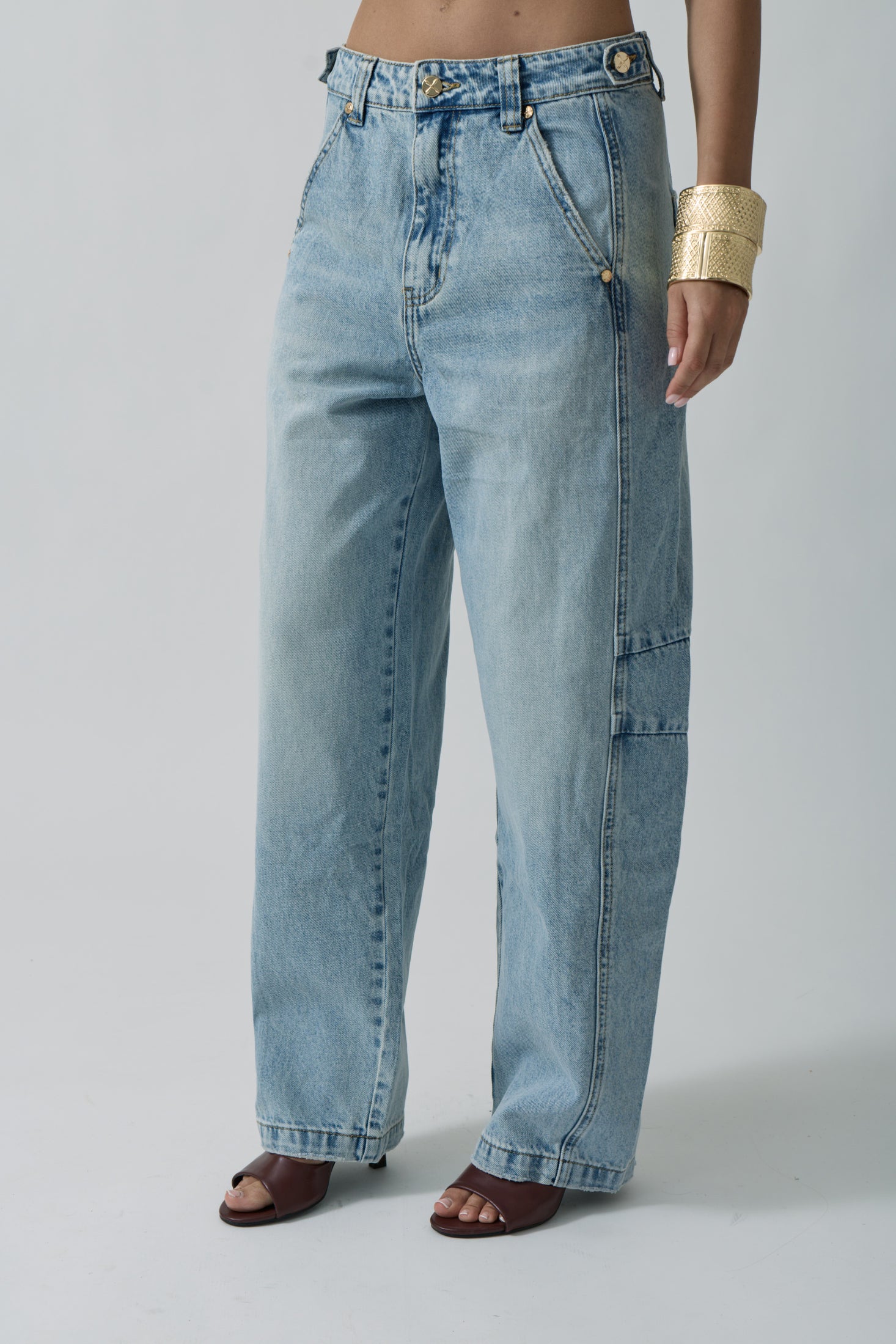 Jeans New York denim chiaro|Colore:Denim chiaro