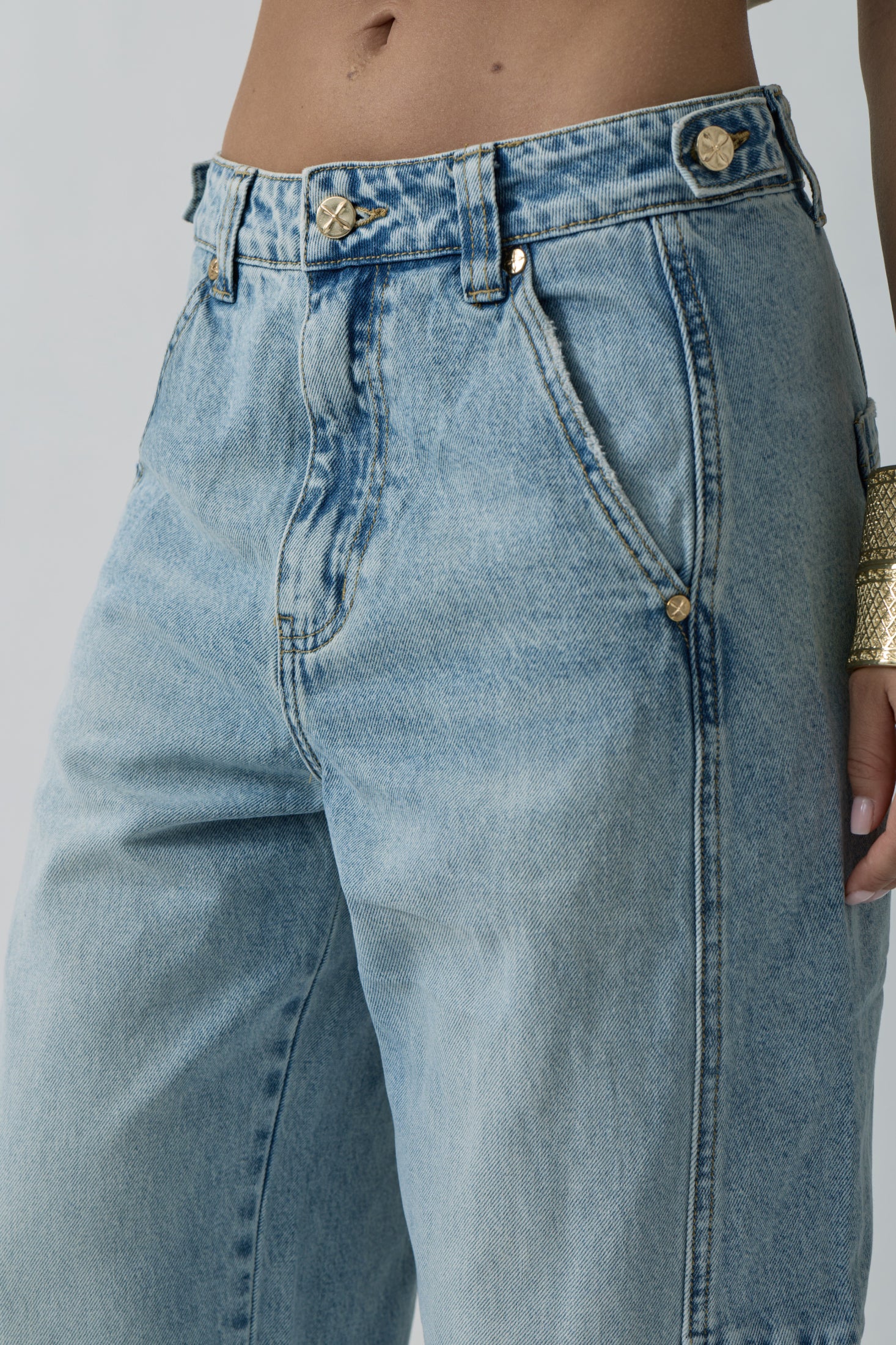 Jeans New York denim chiaro|Colore:Denim chiaro