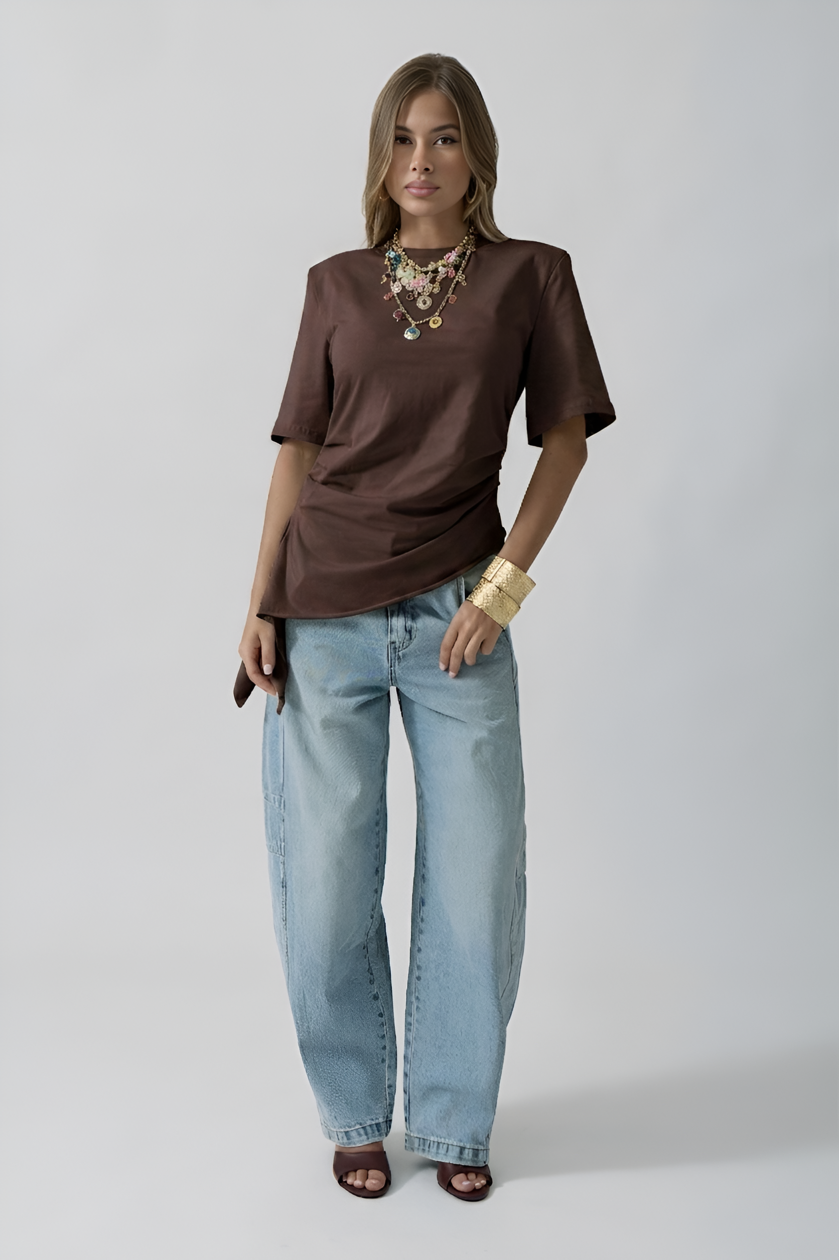 Maglia kristel testa di moro|Colore:Testa di moro