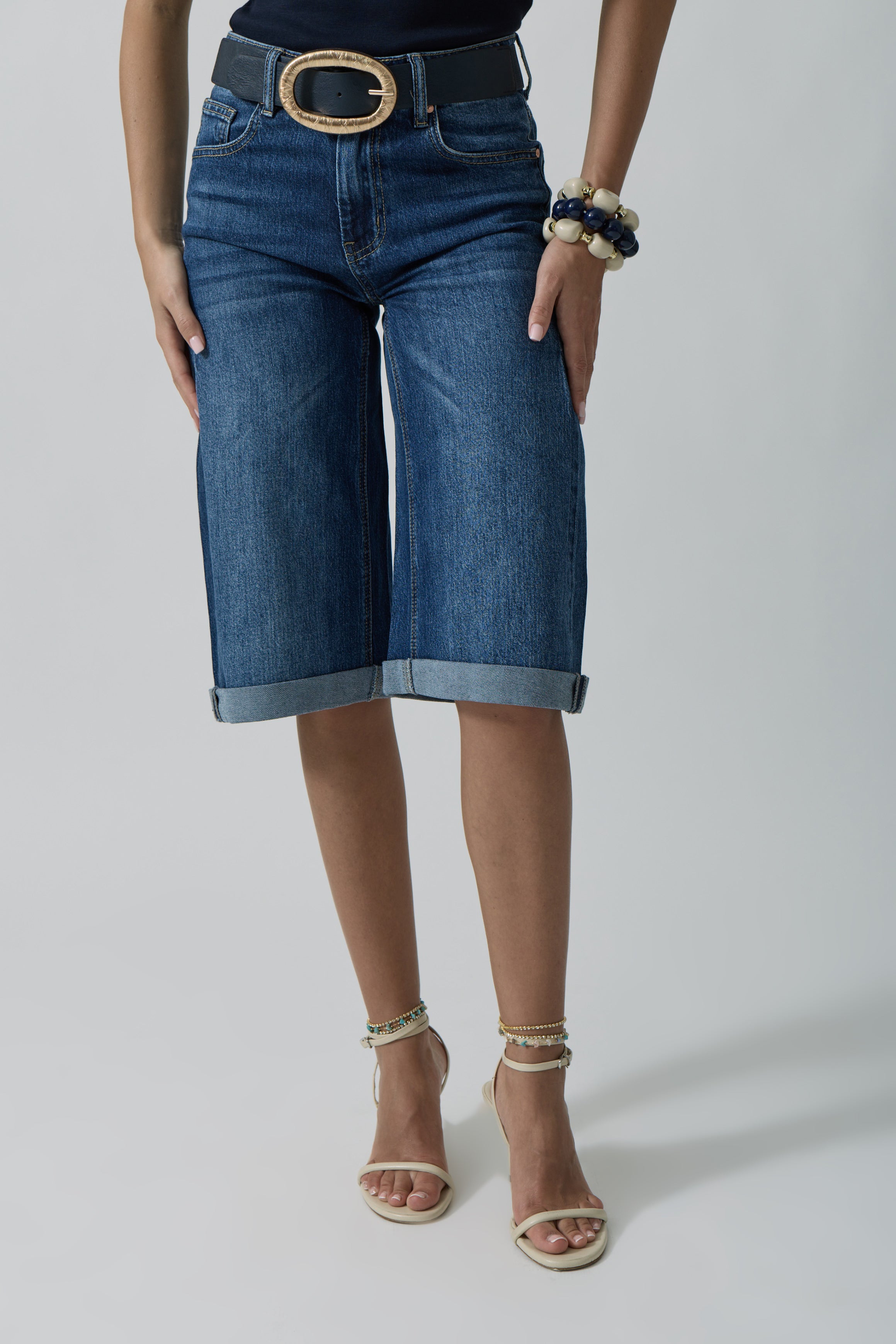 Bermuda Haiti denim|Colore:Denim