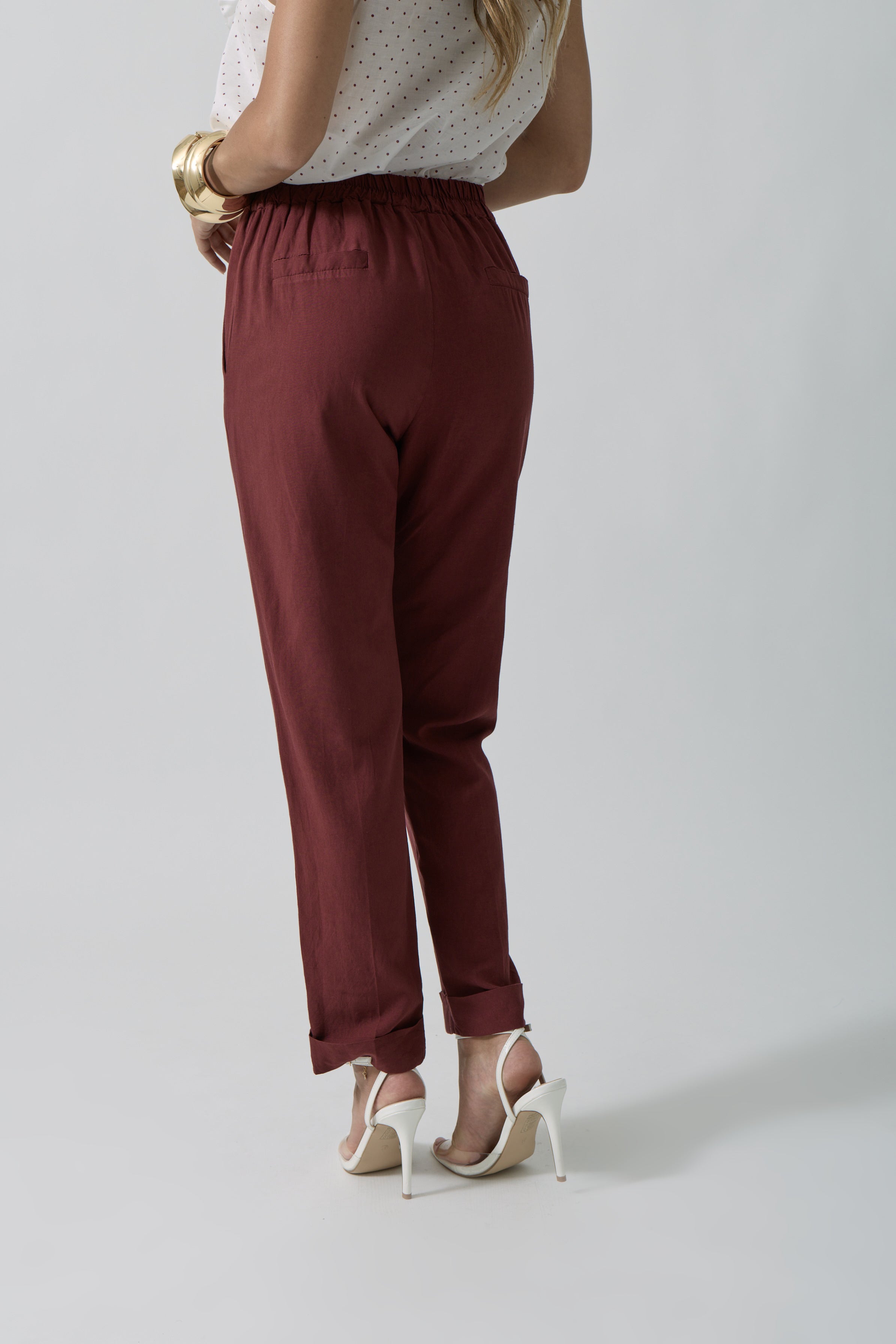 Pantalone Holly bordeaux|Colore:Bordeaux