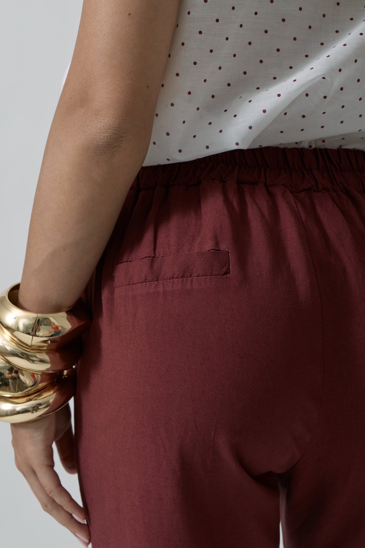 Pantalone Holly bordeaux|Colore:Bordeaux