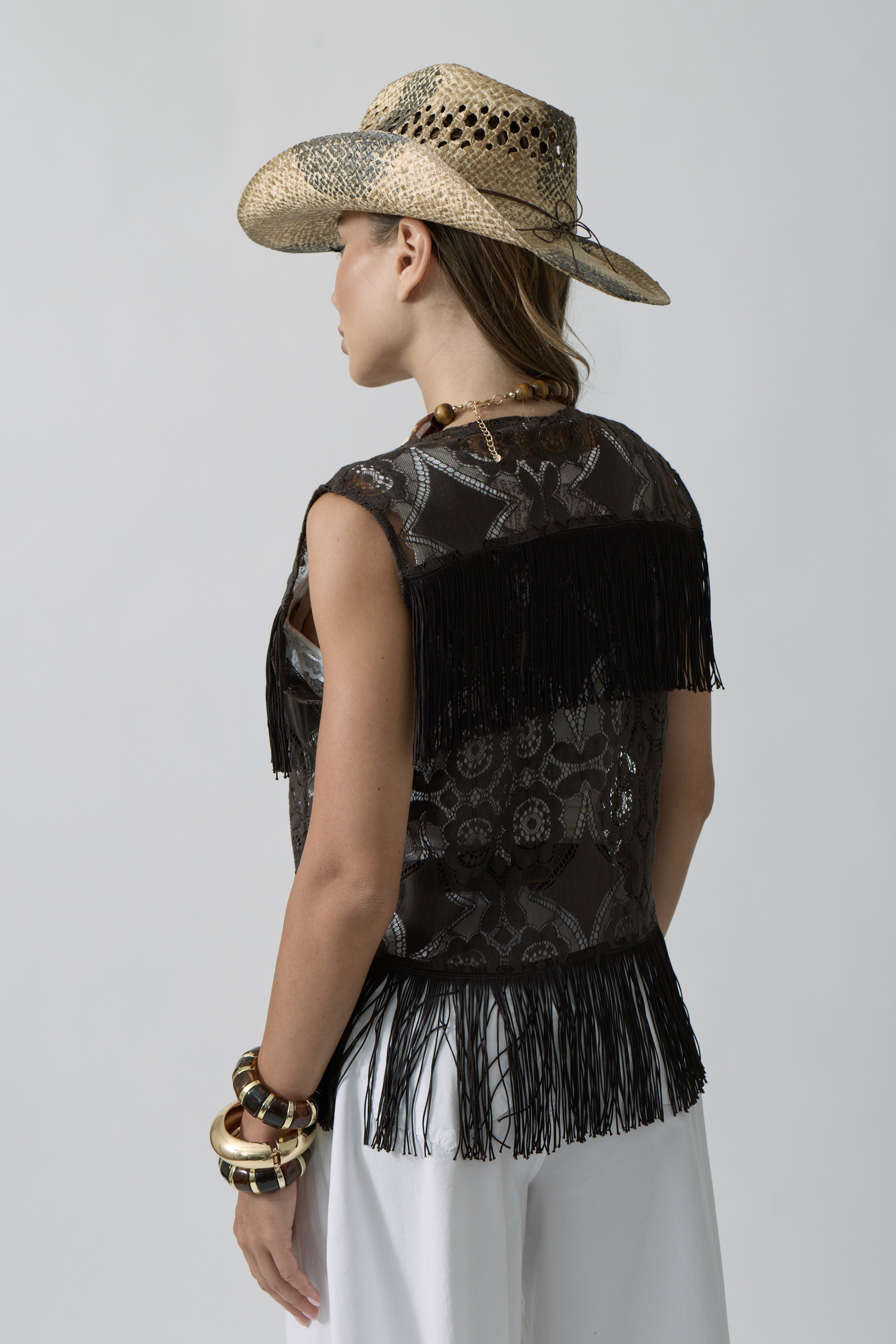 Gilet West testa di moro|Colore:Testa di moro