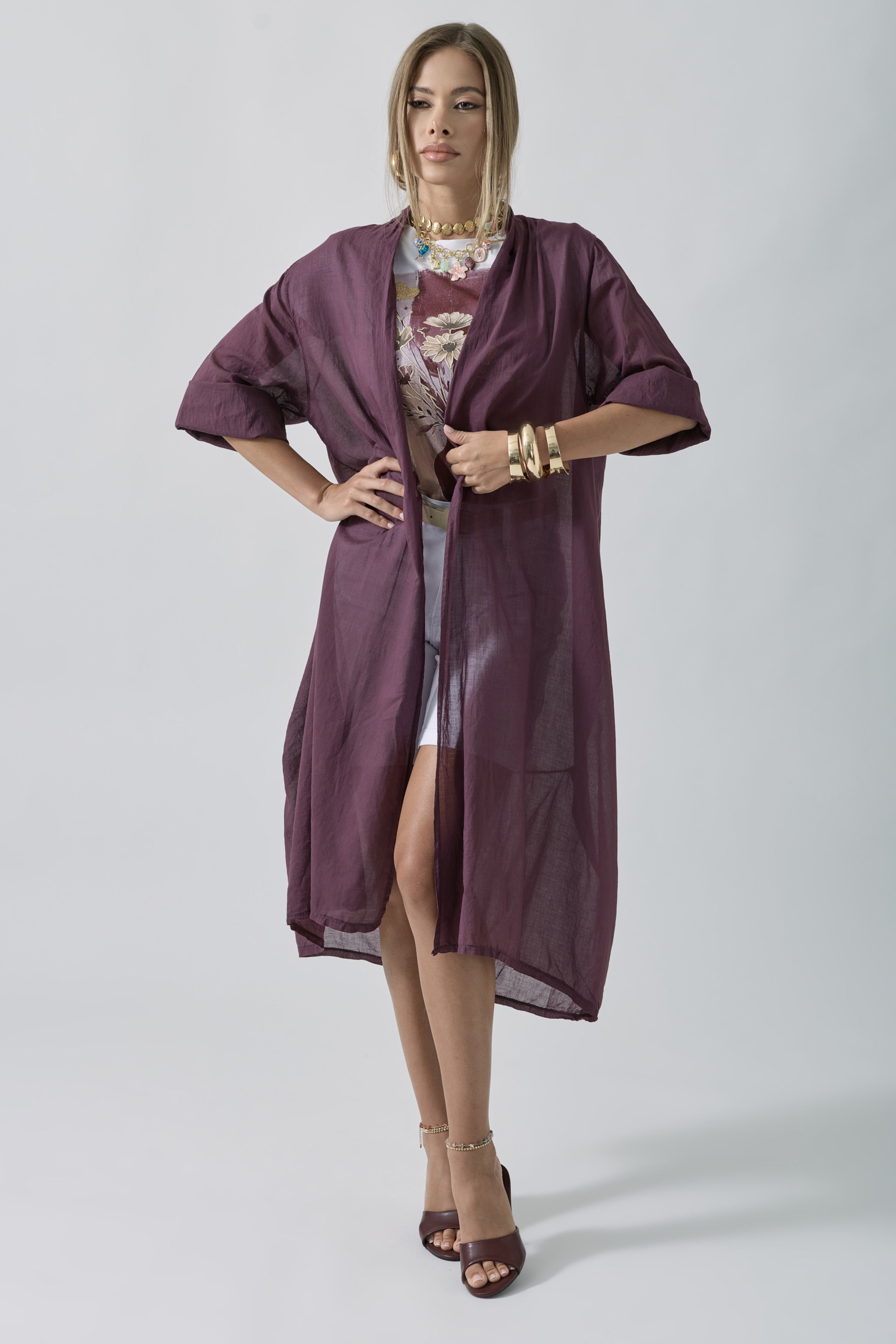 Kaftano SImply Bordeaux|Colore:Bordeaux