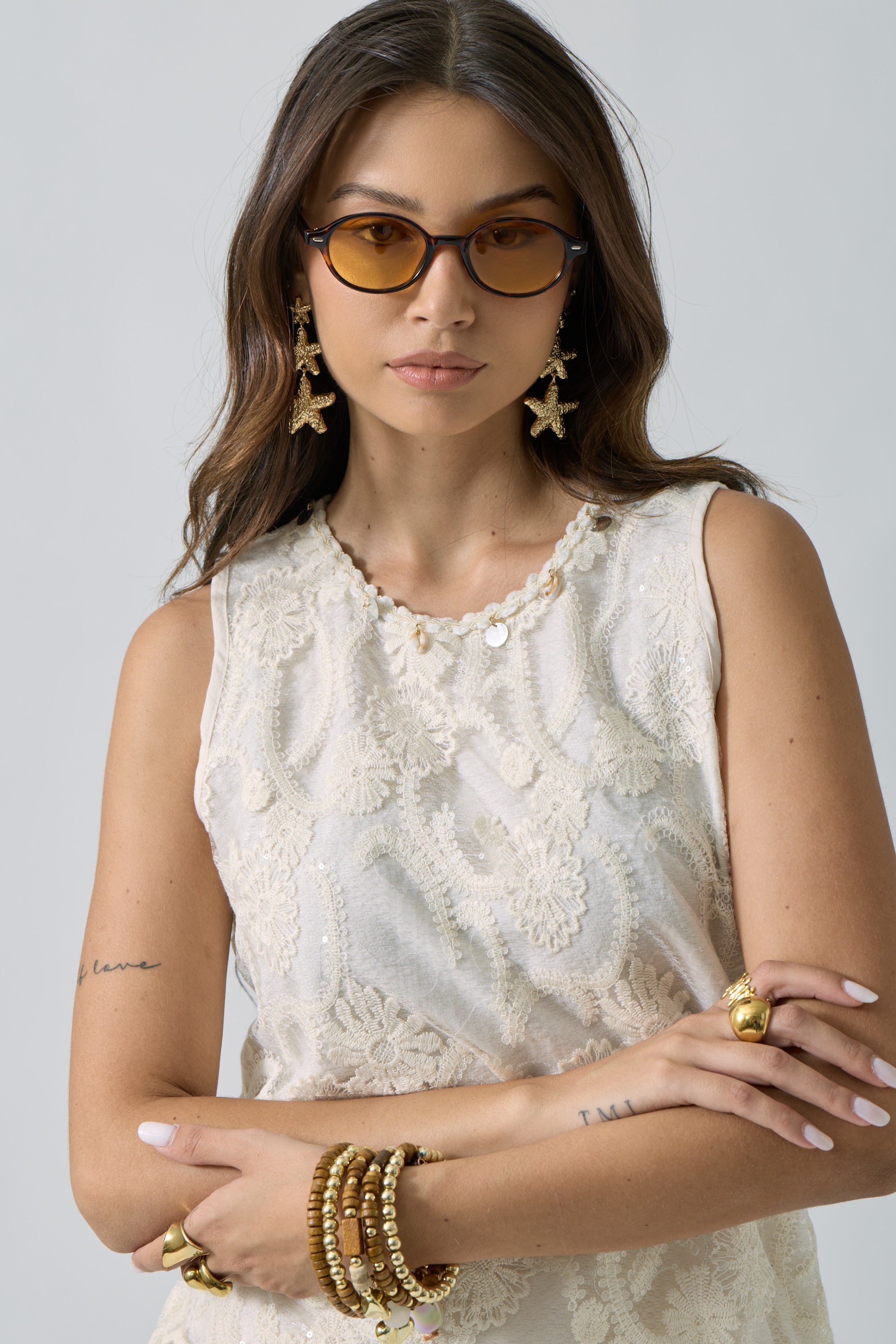 Coordinato Labelle beige chiaro|Colore:Beige chiaro