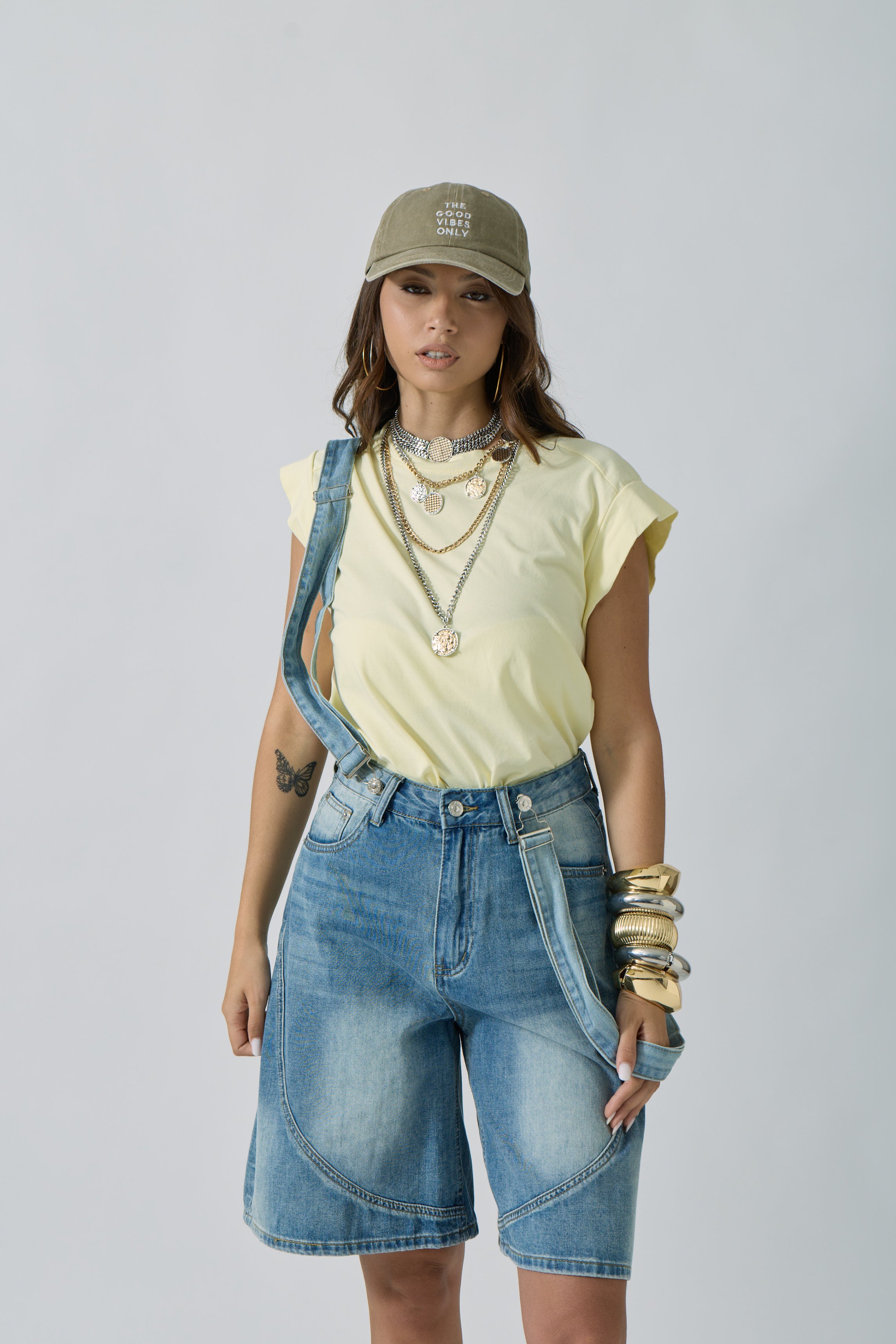 T-Shirt Ines giallo|Colore:Giallo