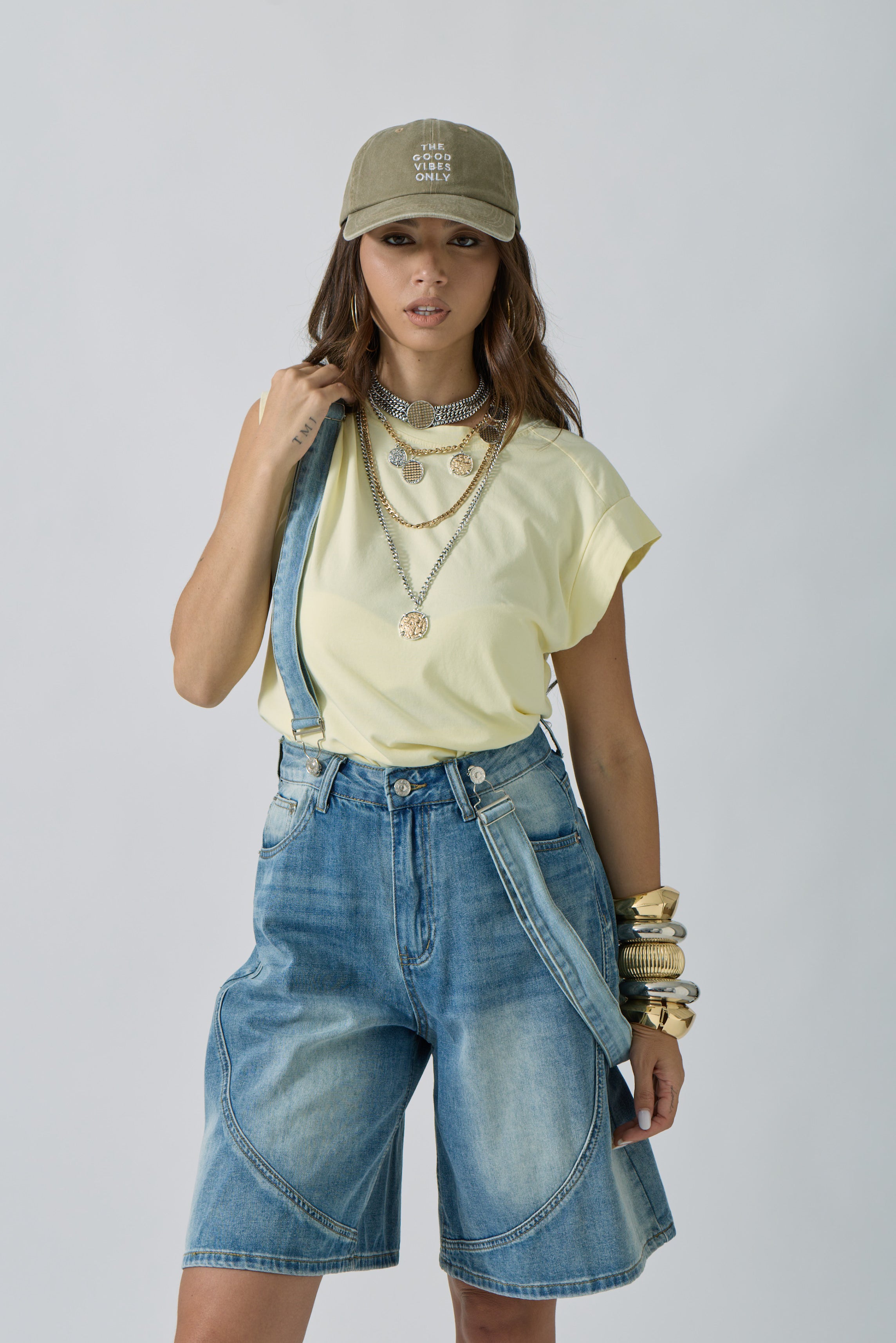 T-Shirt Ines giallo|Colore:Giallo