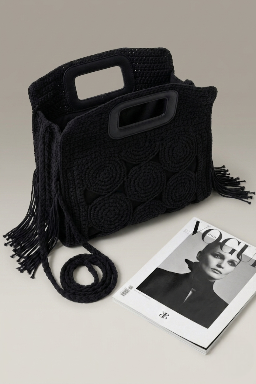 Borsa Greek Nero|Colore:Nero