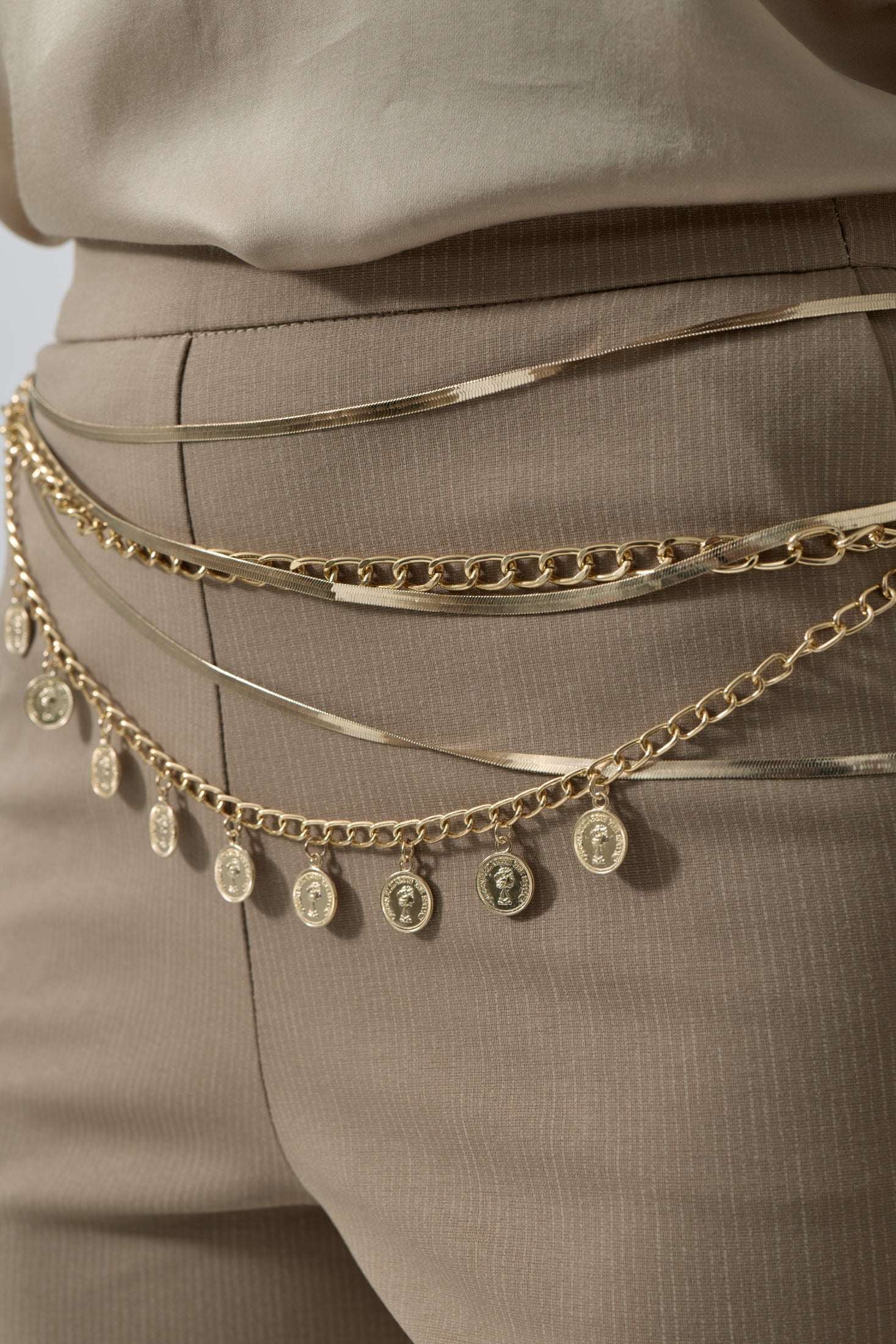 Cintura Gioiello Medagliette oro|Colore:Oro