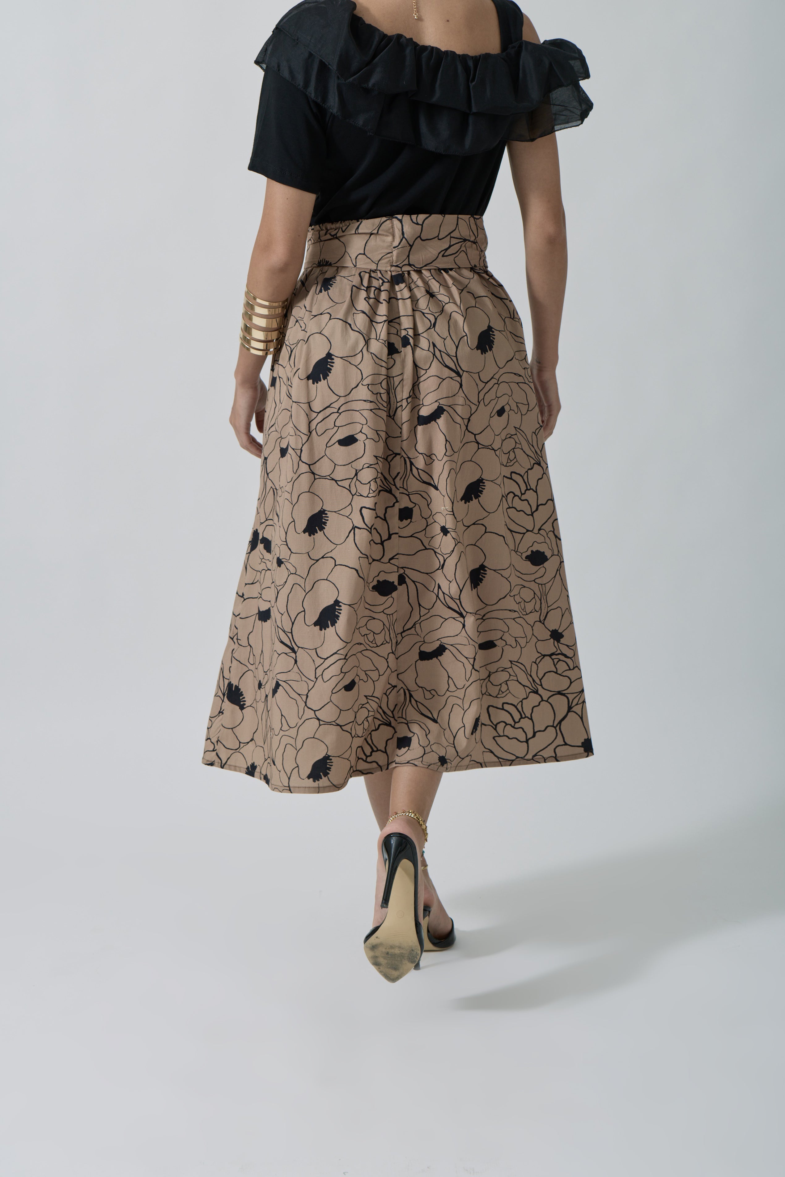 Gonna Grace cammello|Colore:Cammello
