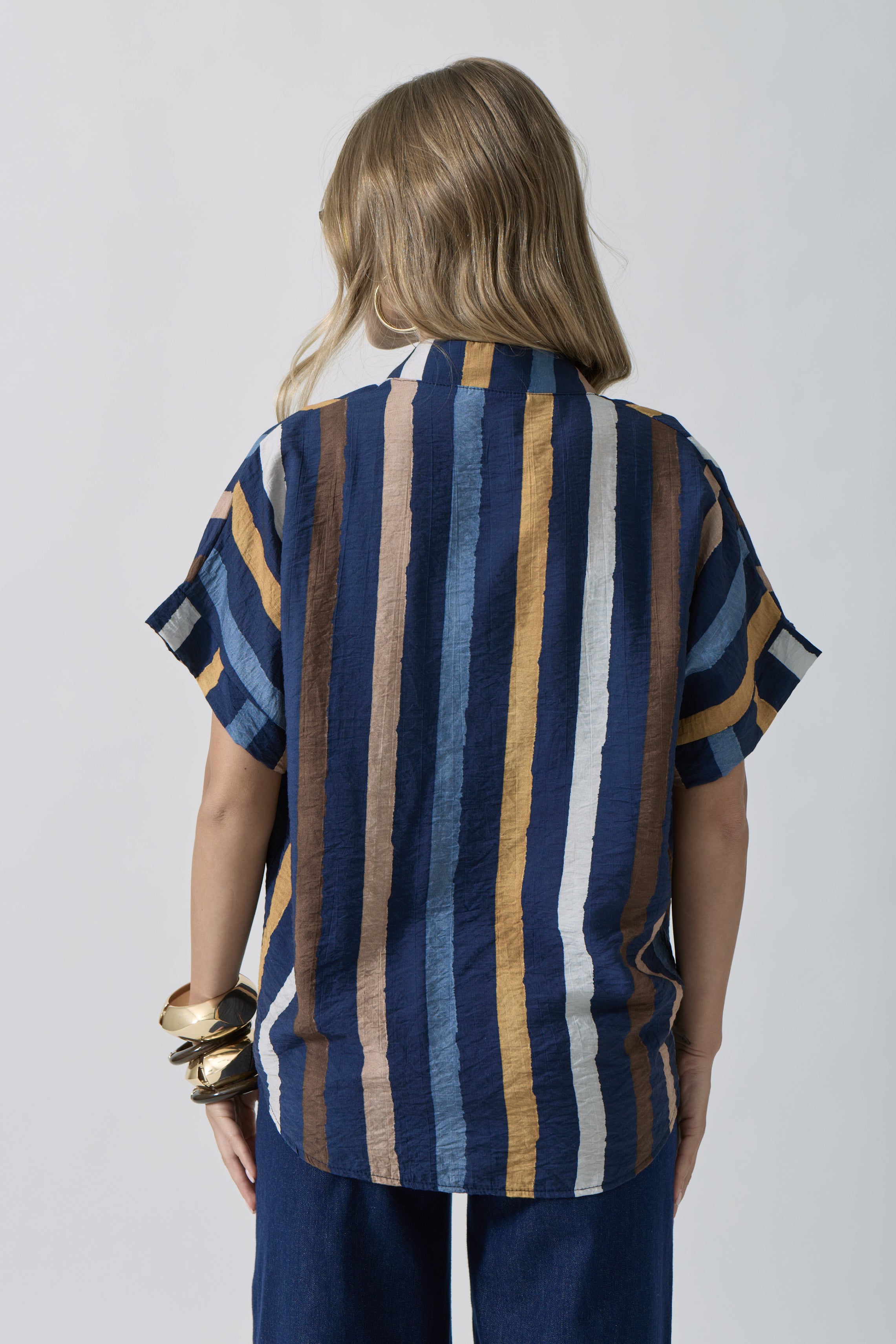 Camicia Malibu blu|Colore:Blu