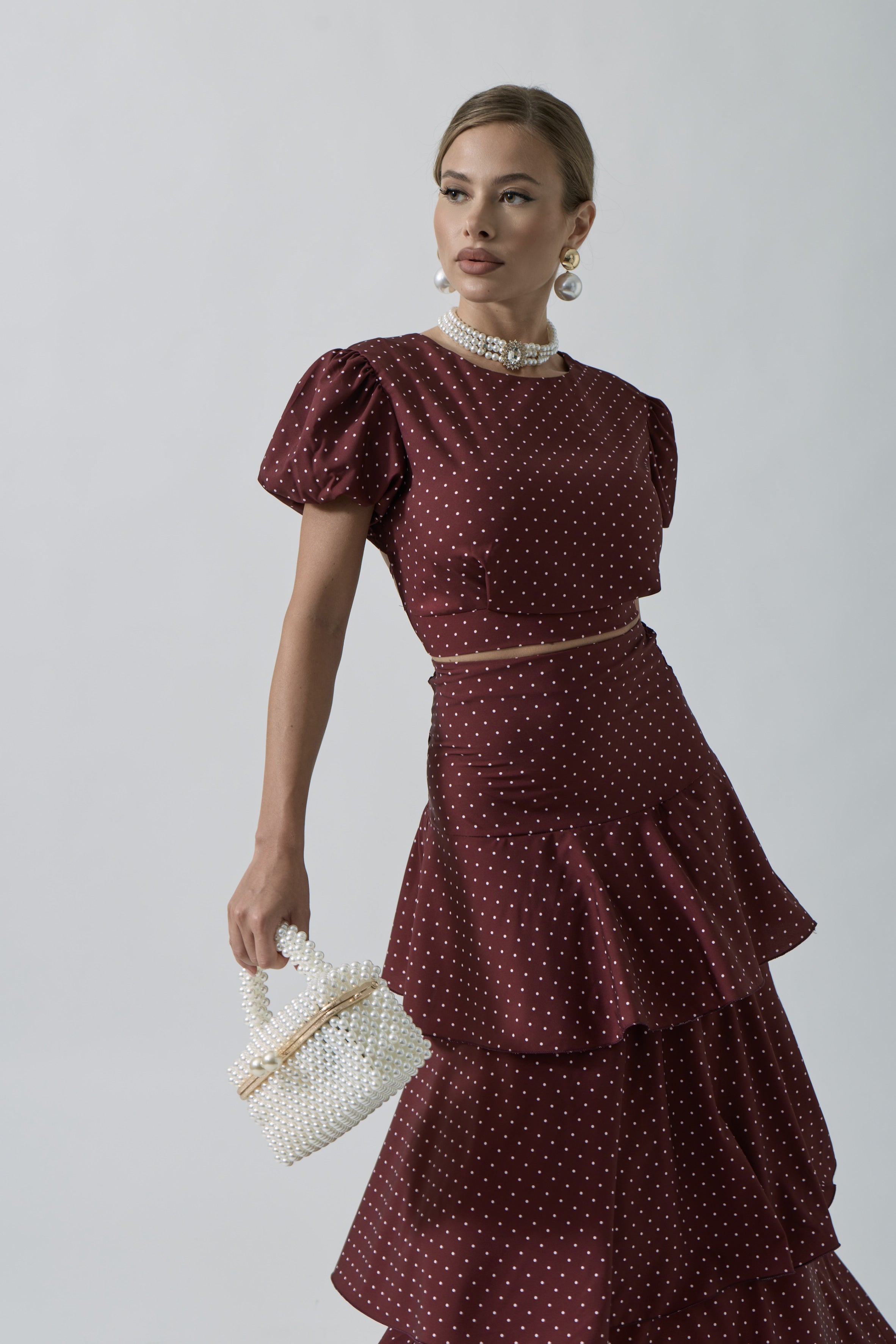 Coordinato Lola bordeaux|Colore:Bordeaux