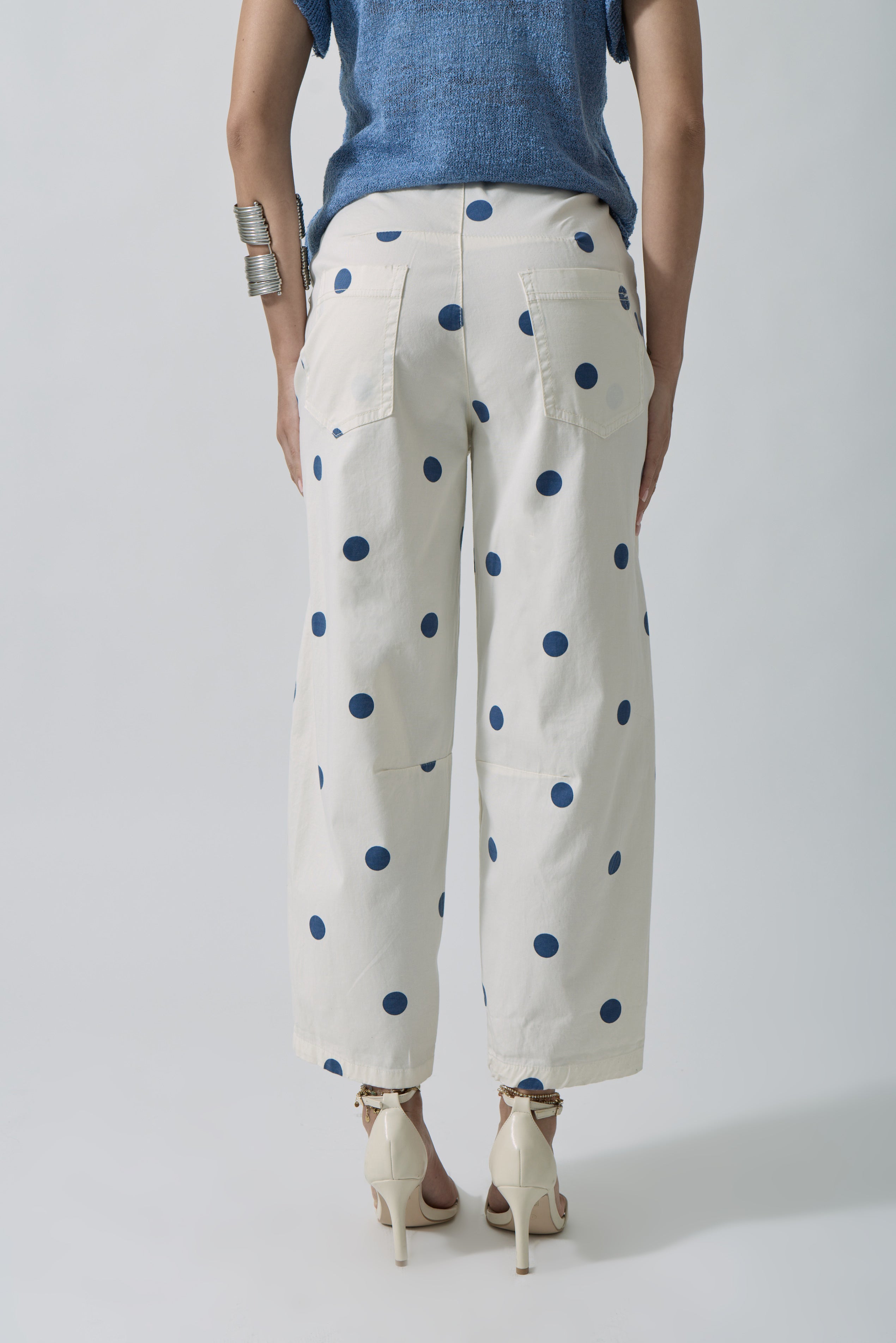 Pantalone Moka Blu|Colore:Blu