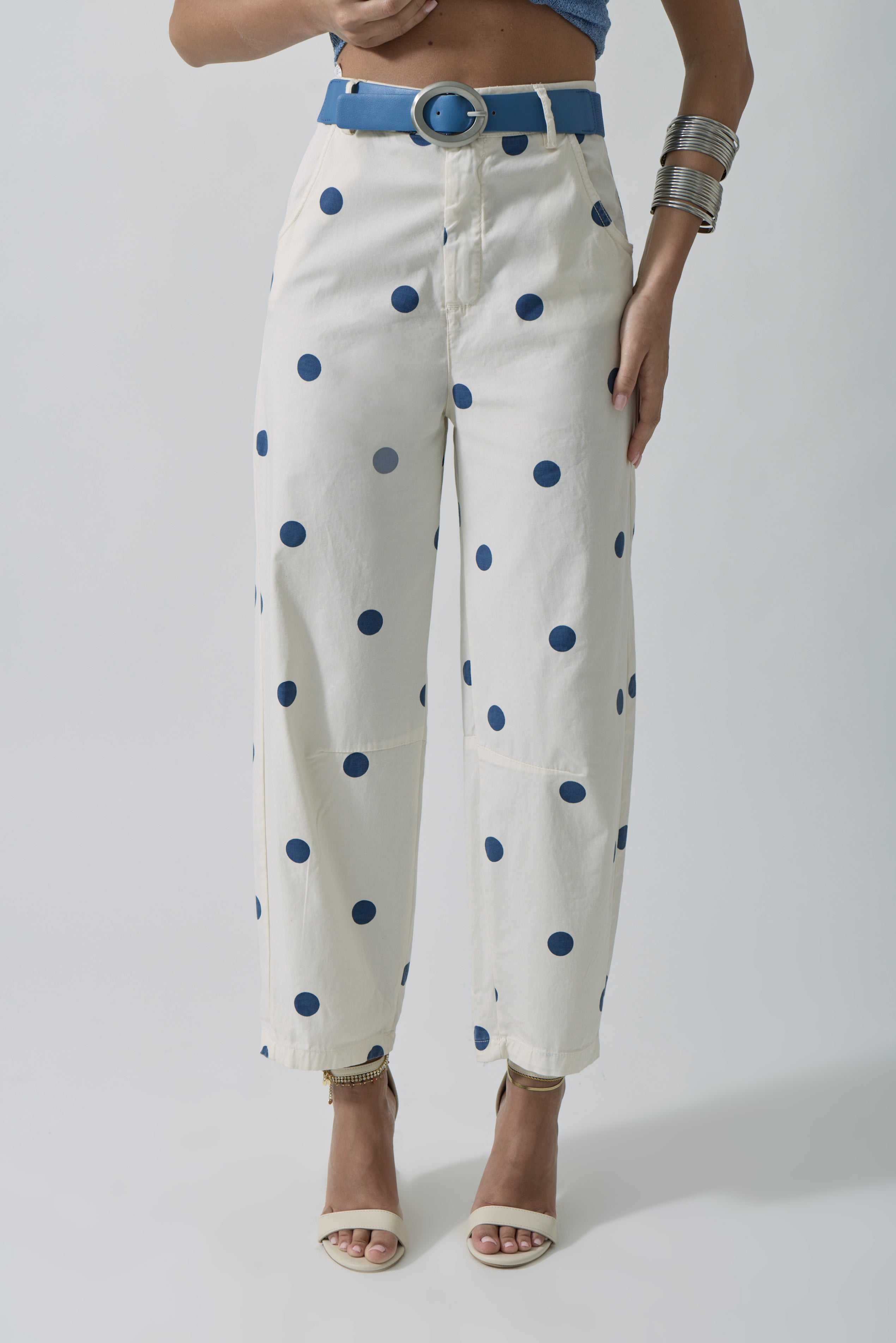 Pantalone Moka Blu|Colore:Blu
