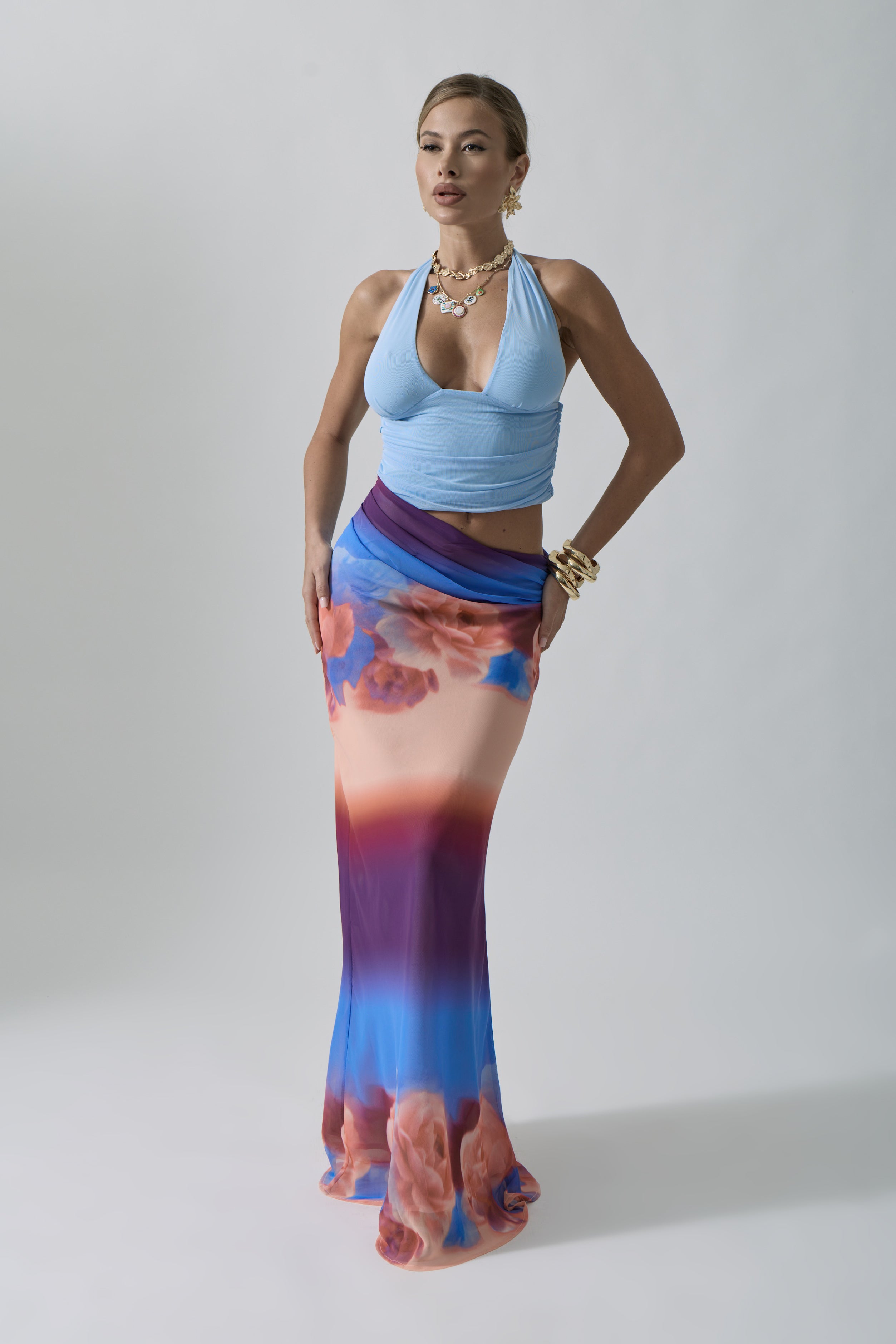 Abito Jasmine multicolore|Colore:Multicolore