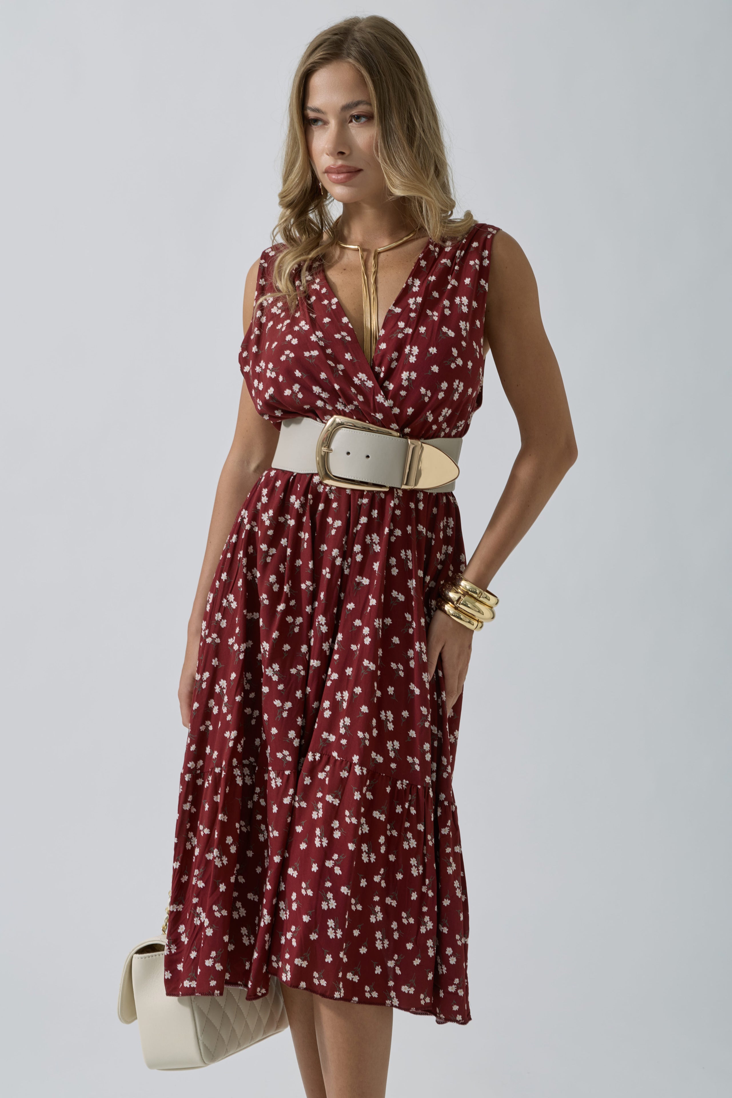 Abito Beth bordeaux|Colore:Bordeaux