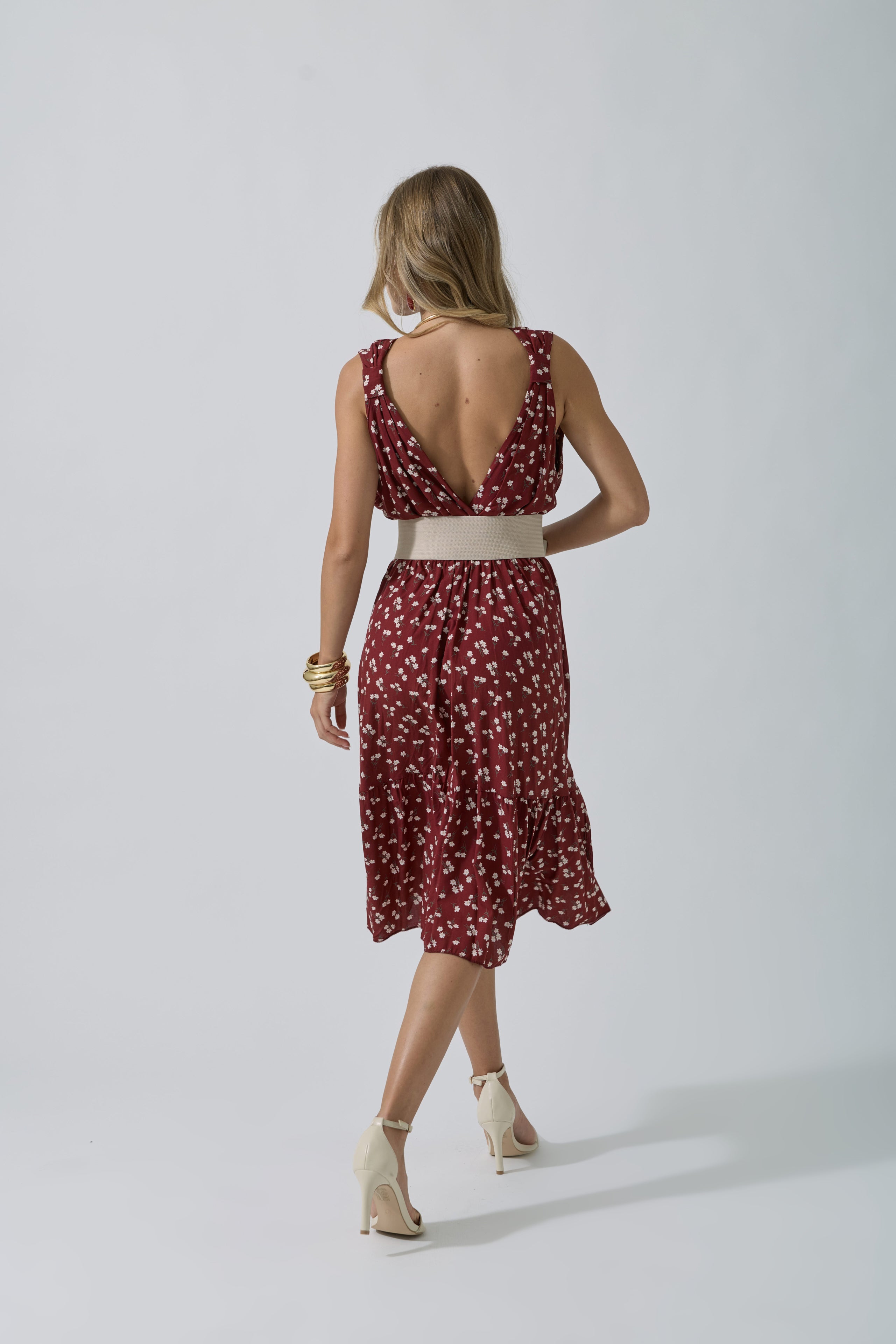Abito Beth bordeaux|Colore:Bordeaux