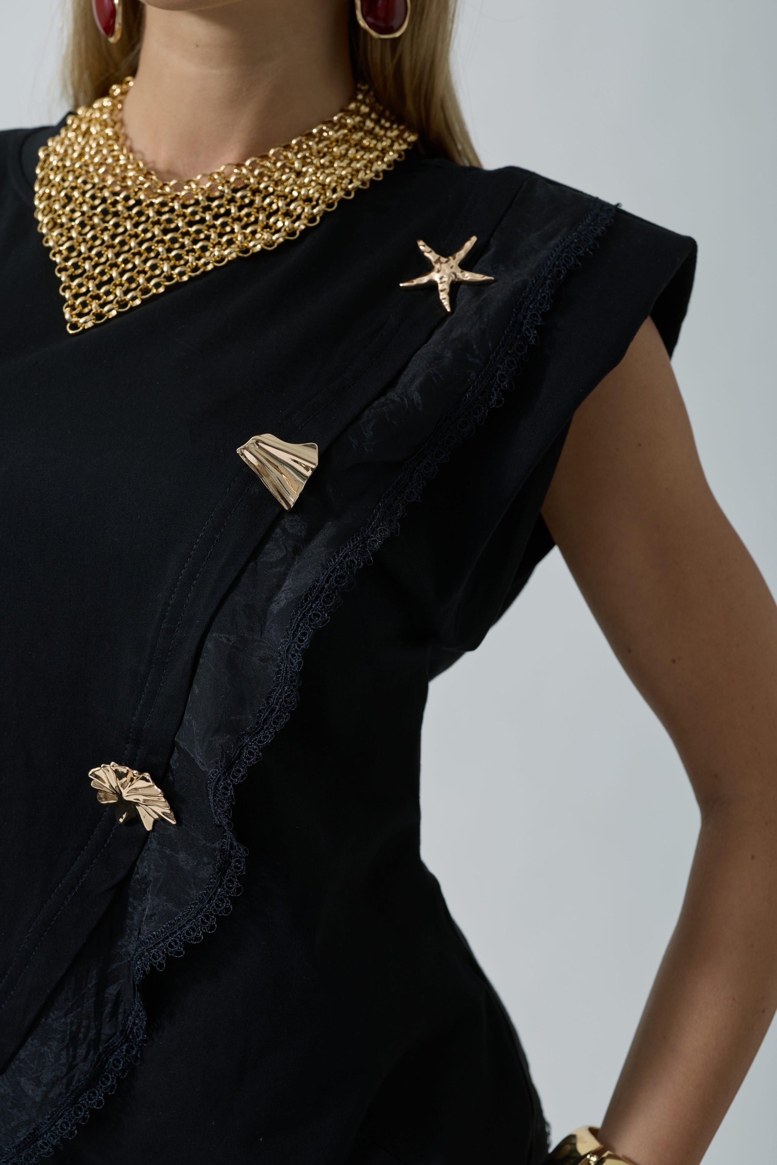 Maglia Cannes nero|Colore:Nero
