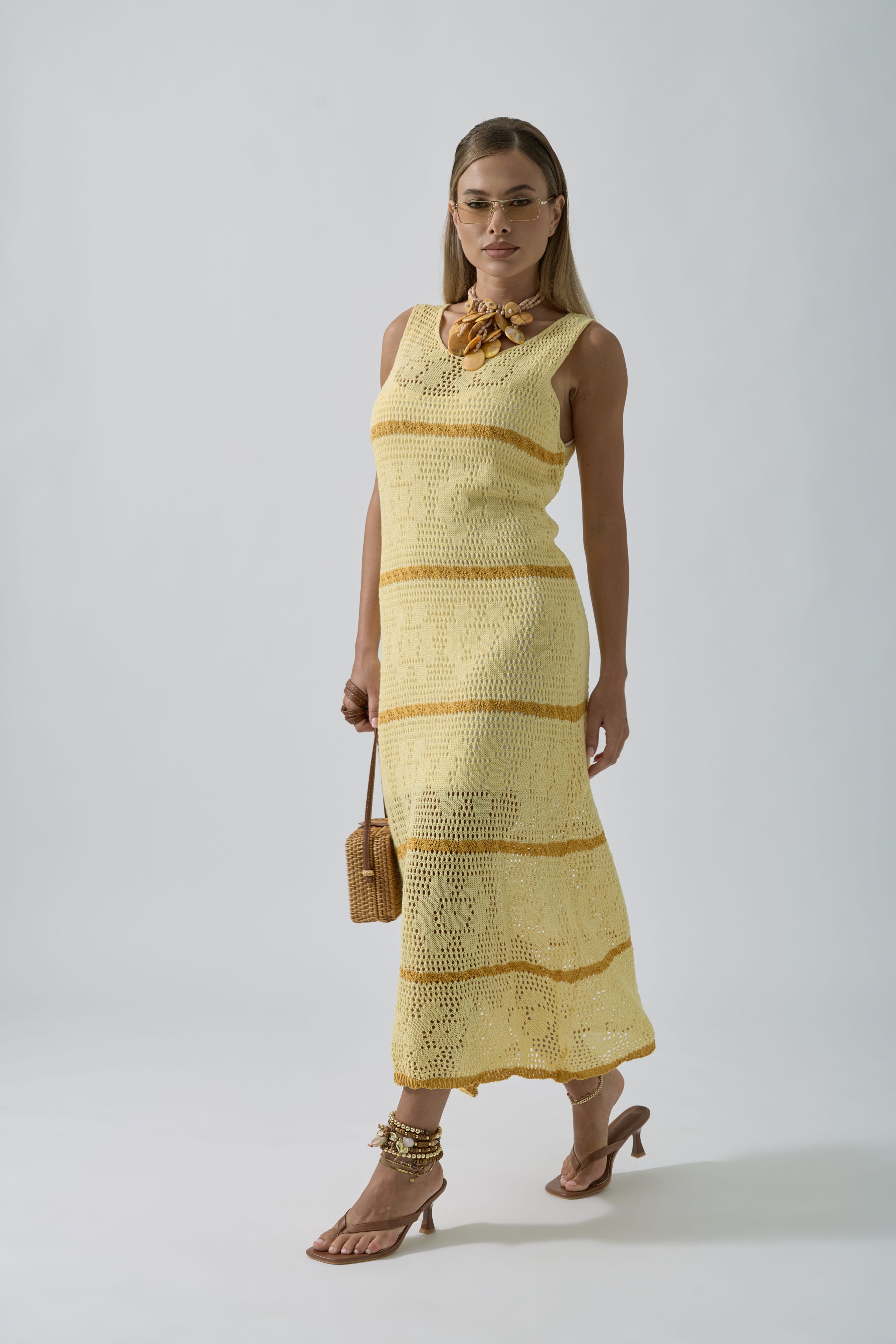 Abito Copricostume Luisa giallo|Colore:Giallo