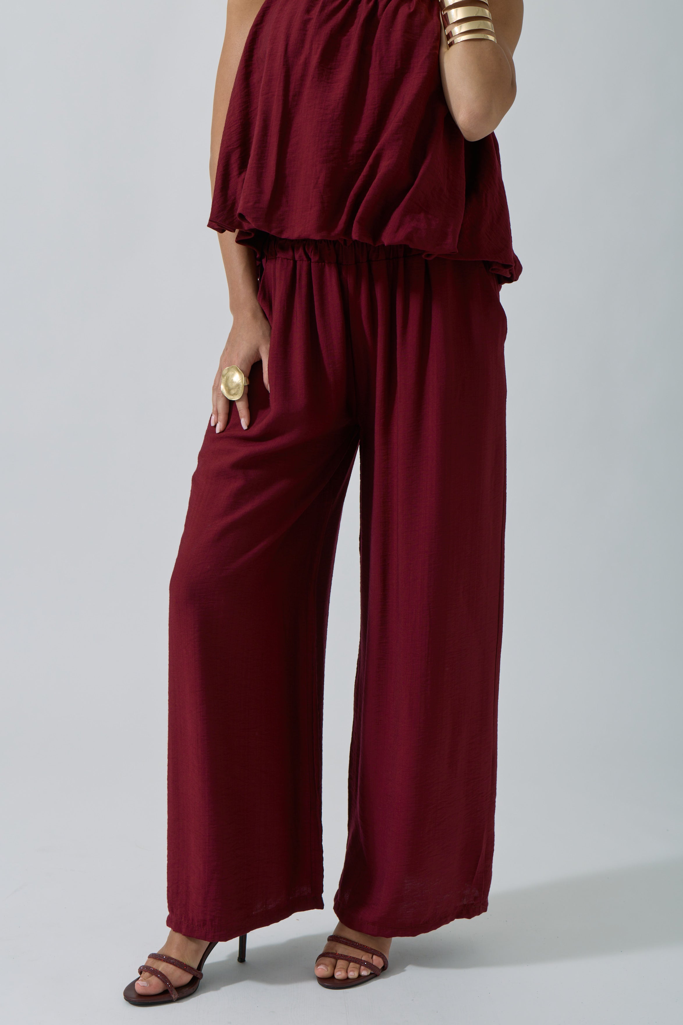 Coordinato Margot bordeaux|Colore:Bordeaux