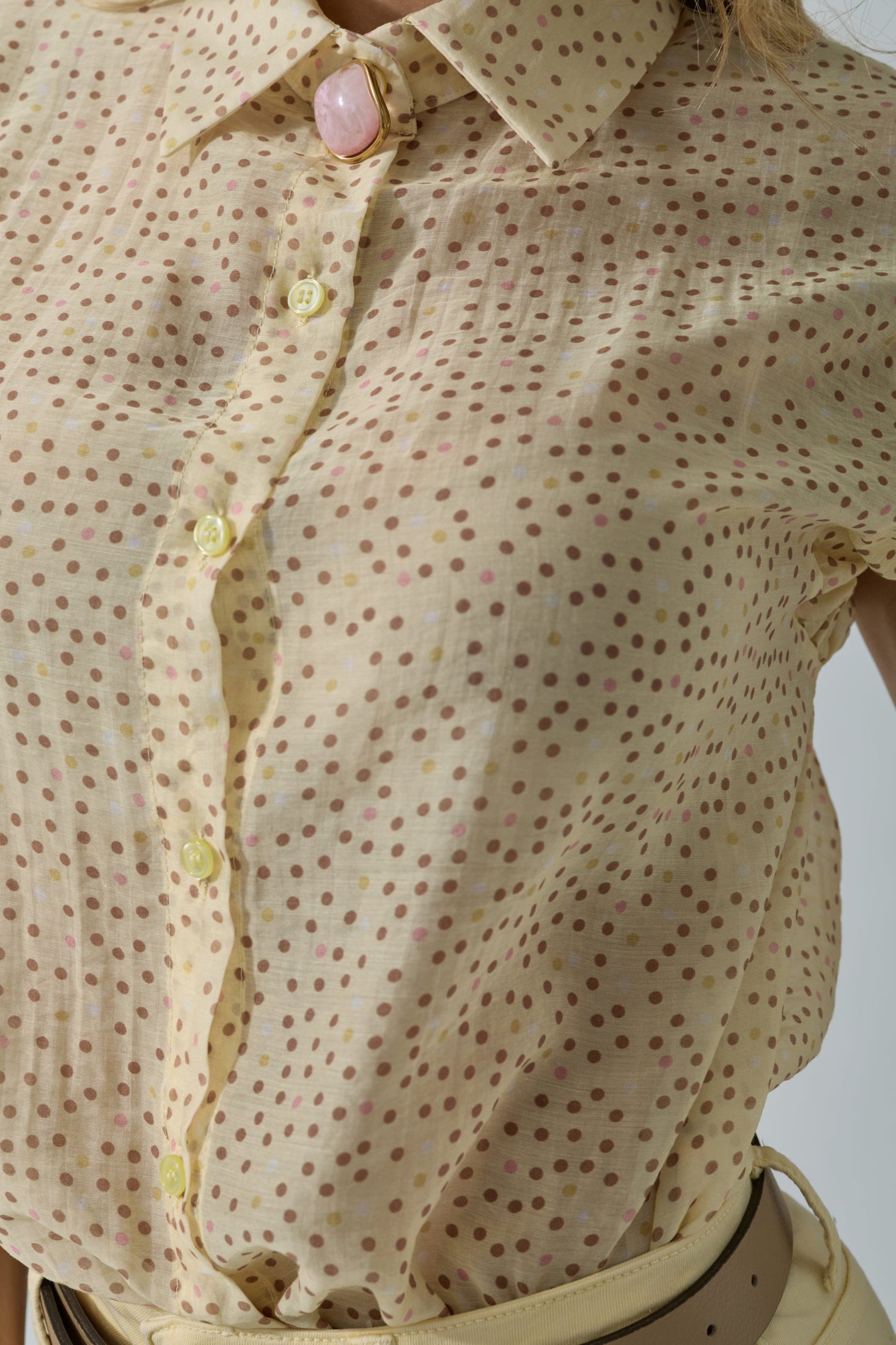 Camicia Scarlet giallo|Colore:Giallo