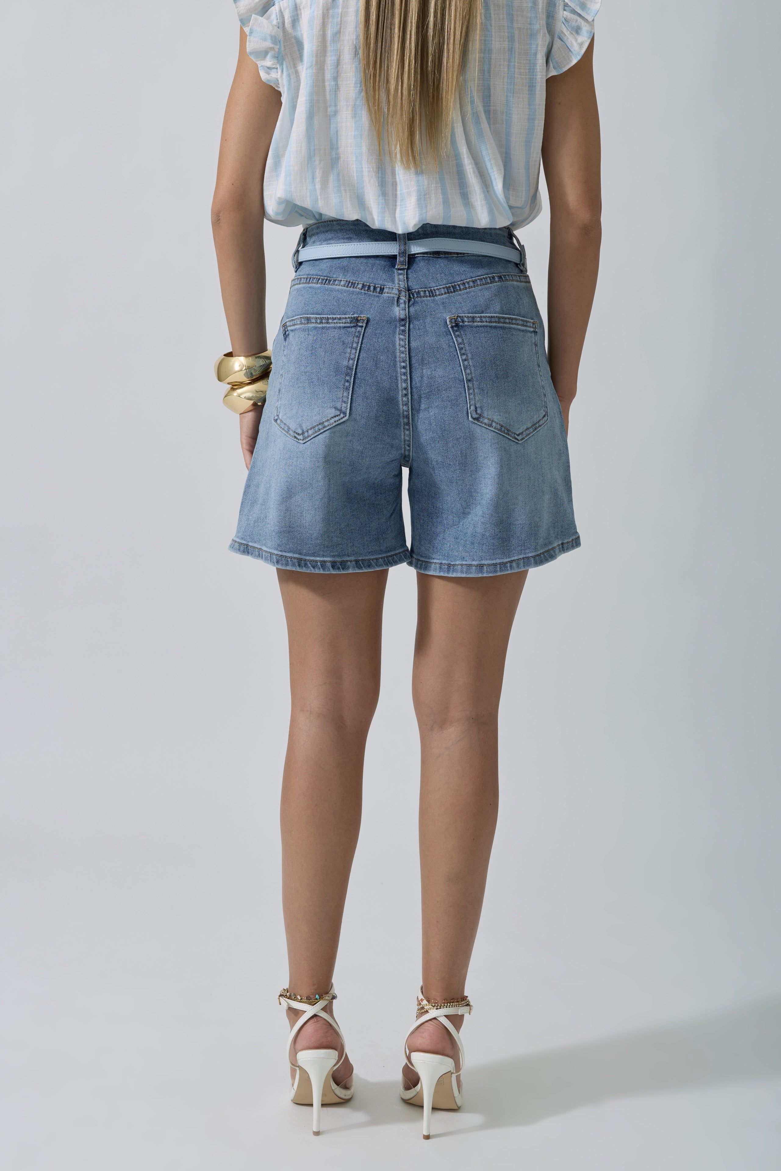 Shorts Cindy Denim|Colore:Denim