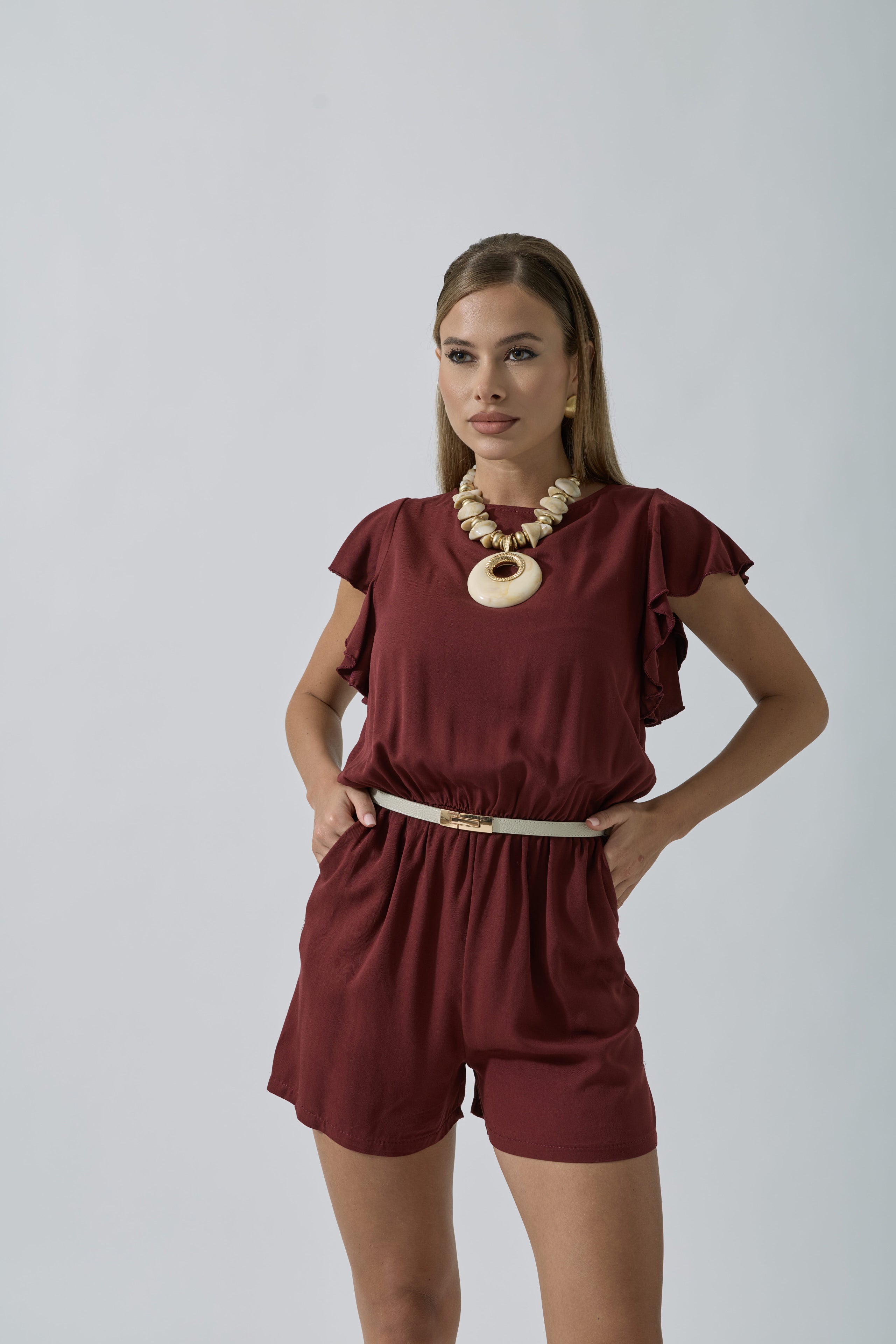 Tuta Aloe bordeaux|Colore:Bordeaux