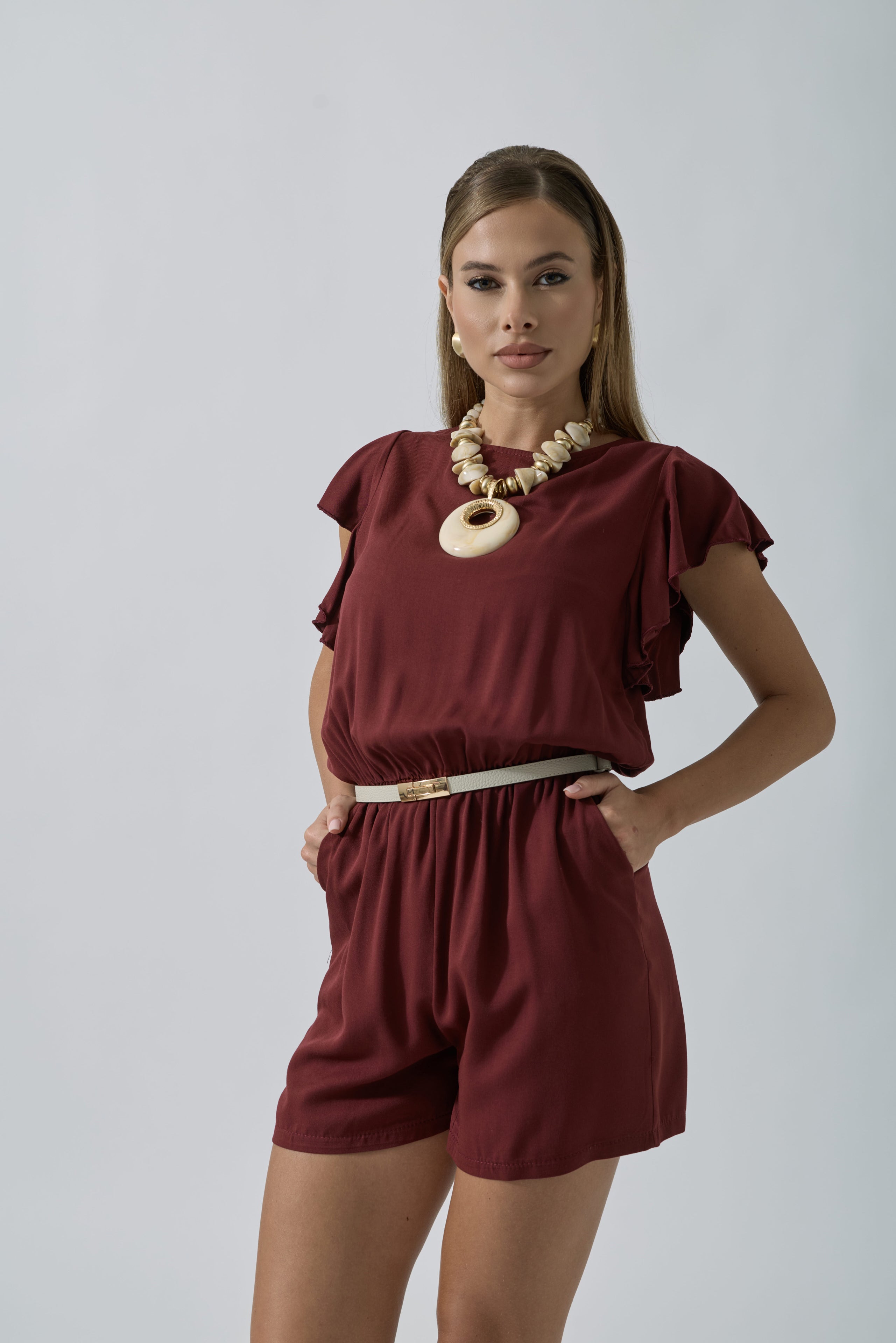 Tuta Aloe bordeaux|Colore:Bordeaux