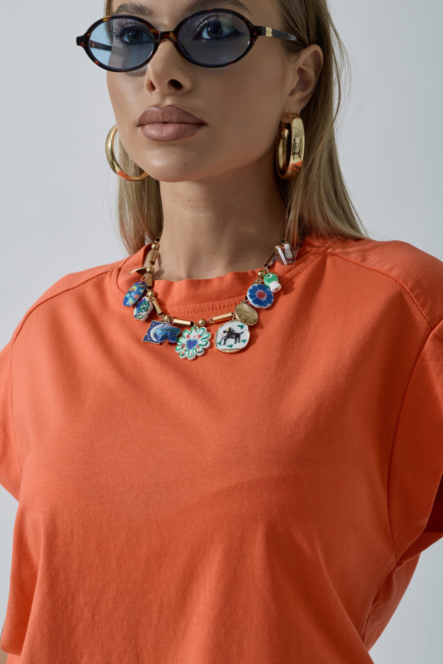 Collana Nisida multicolore|Colore:Multicolore