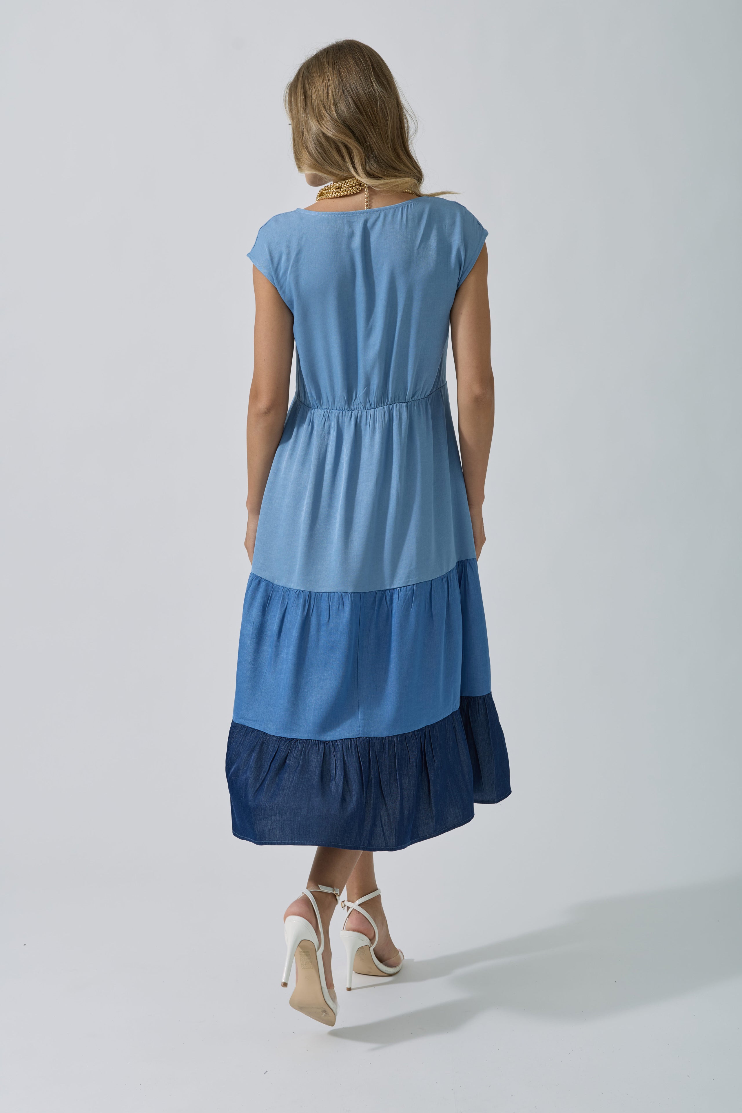 Abito Lucy denim|Colore:Denim
