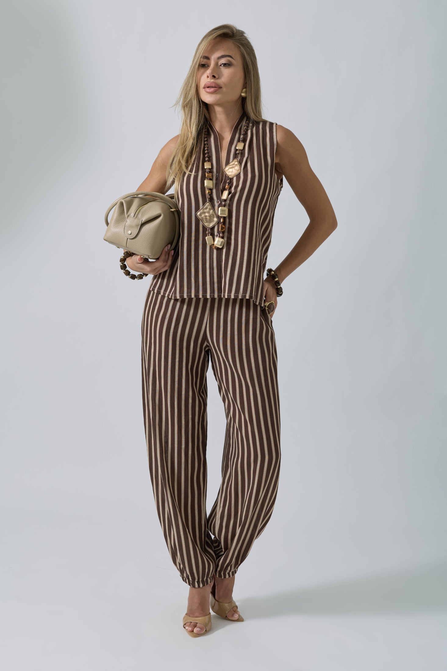 Pantalone Circus testa di moro|Colore:Testa di moro