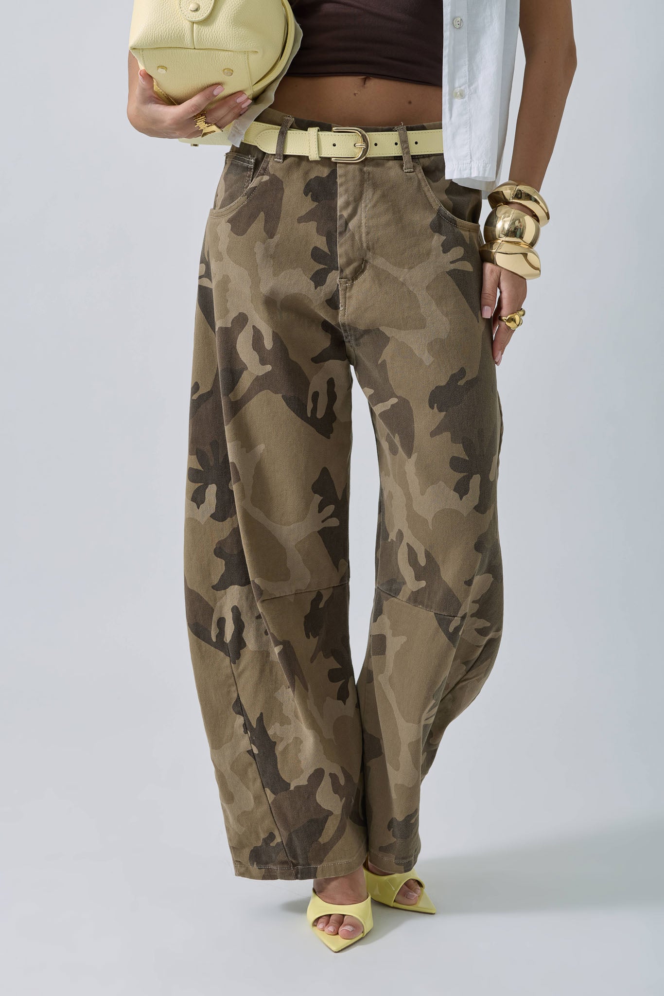 Pantalone Military fango|Colore:Fango