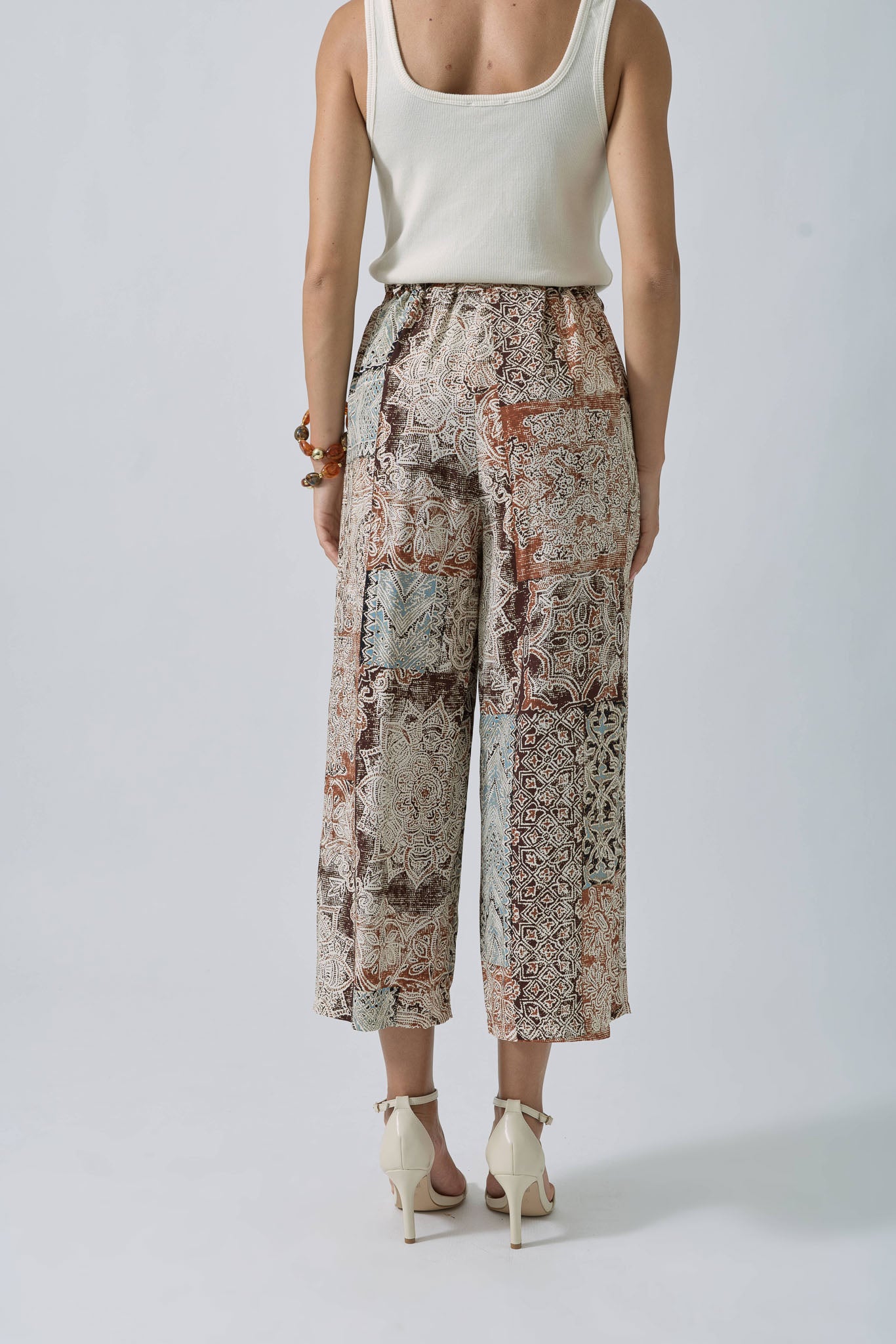 Pantalone Mosaic beige|Colore:Beige