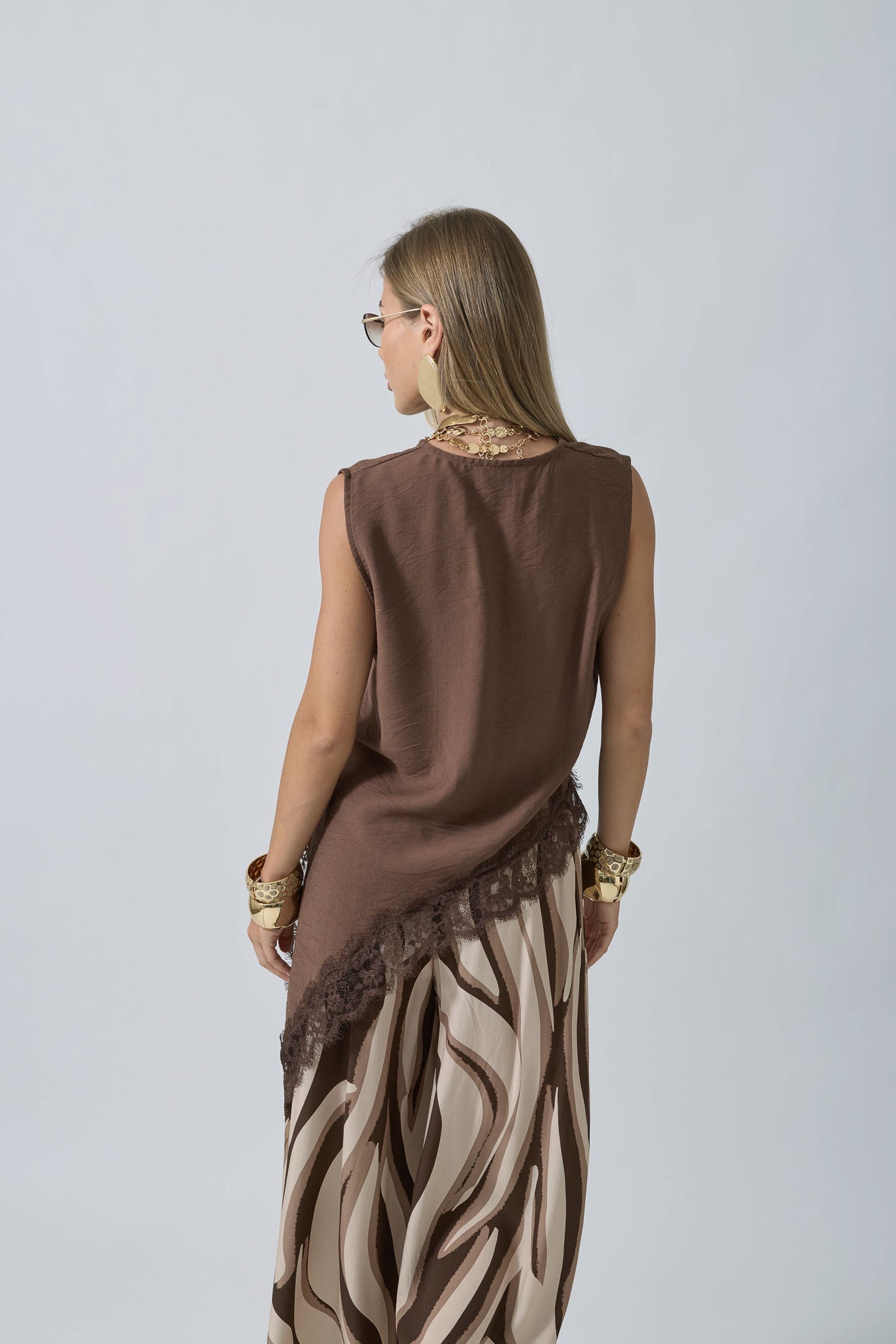 Giilet Elodie testa di moro|Colore:Testa di moro