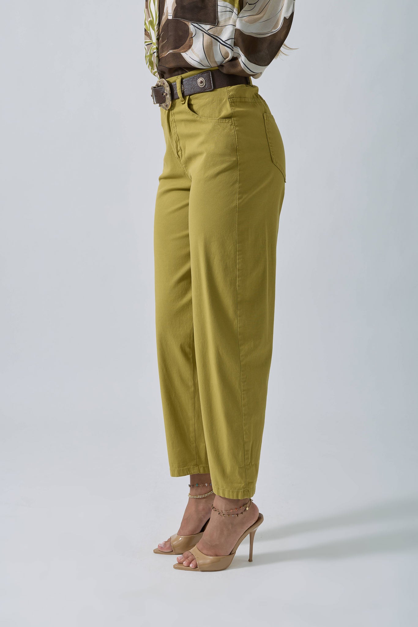 Pantalone Egypt verde|Colore:Verde