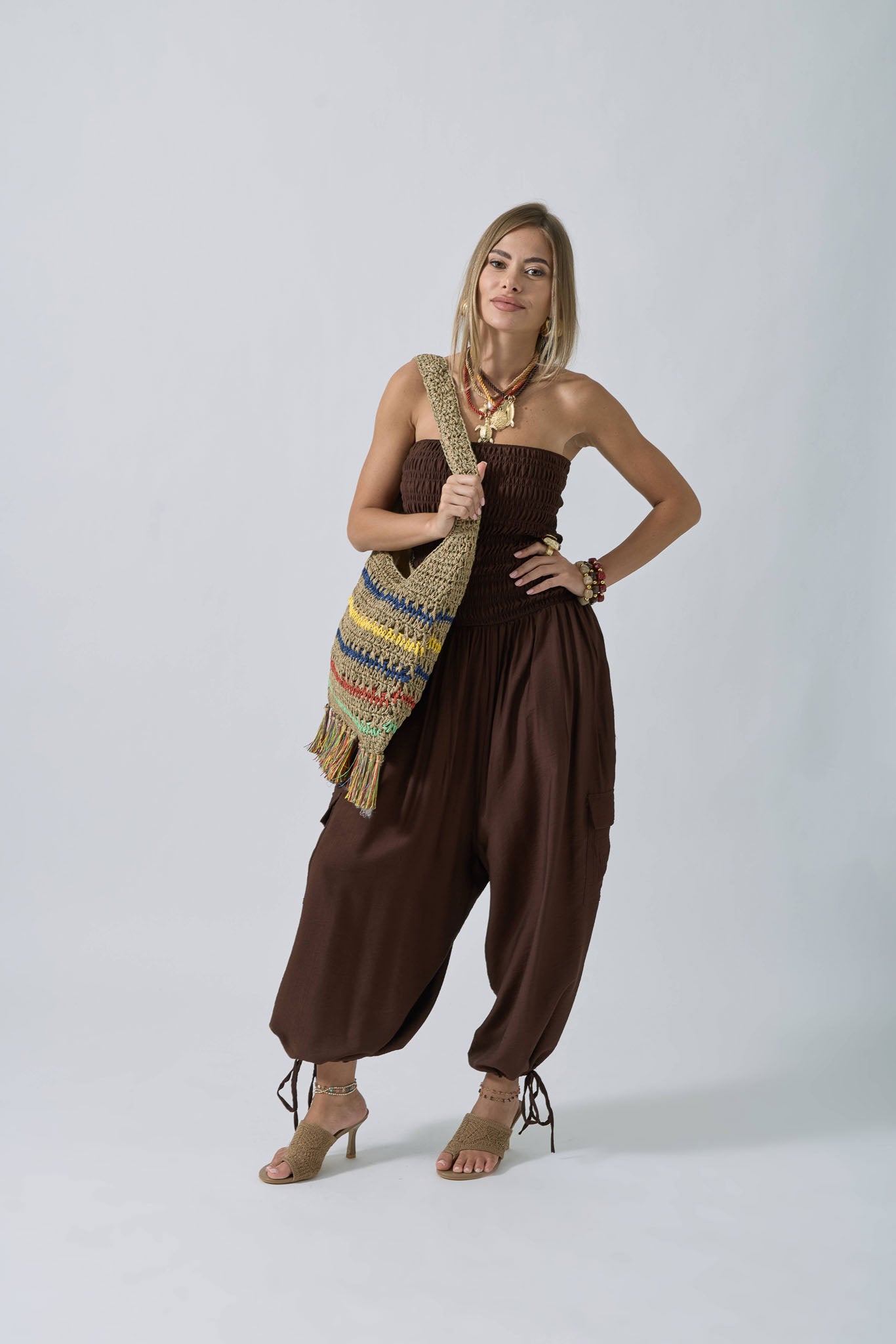 Tuta Boho Testa di moro|Colore:Testa di moro