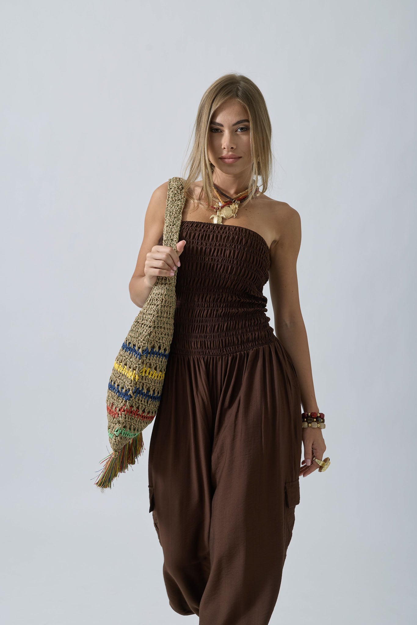 Tuta Boho Testa di moro|Colore:Testa di moro